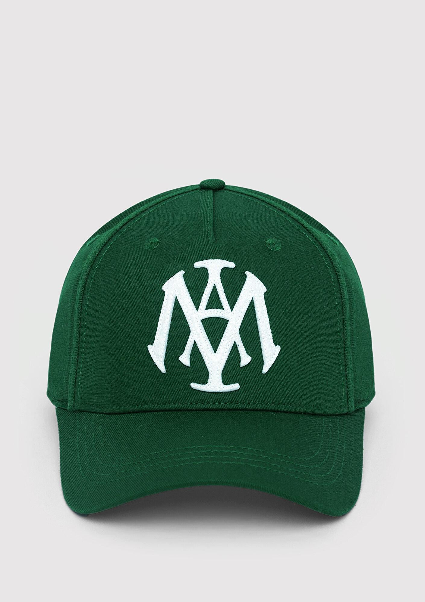 Mavi Mühür Logo Nakışlı Yeşil Şapka 0912395-90781