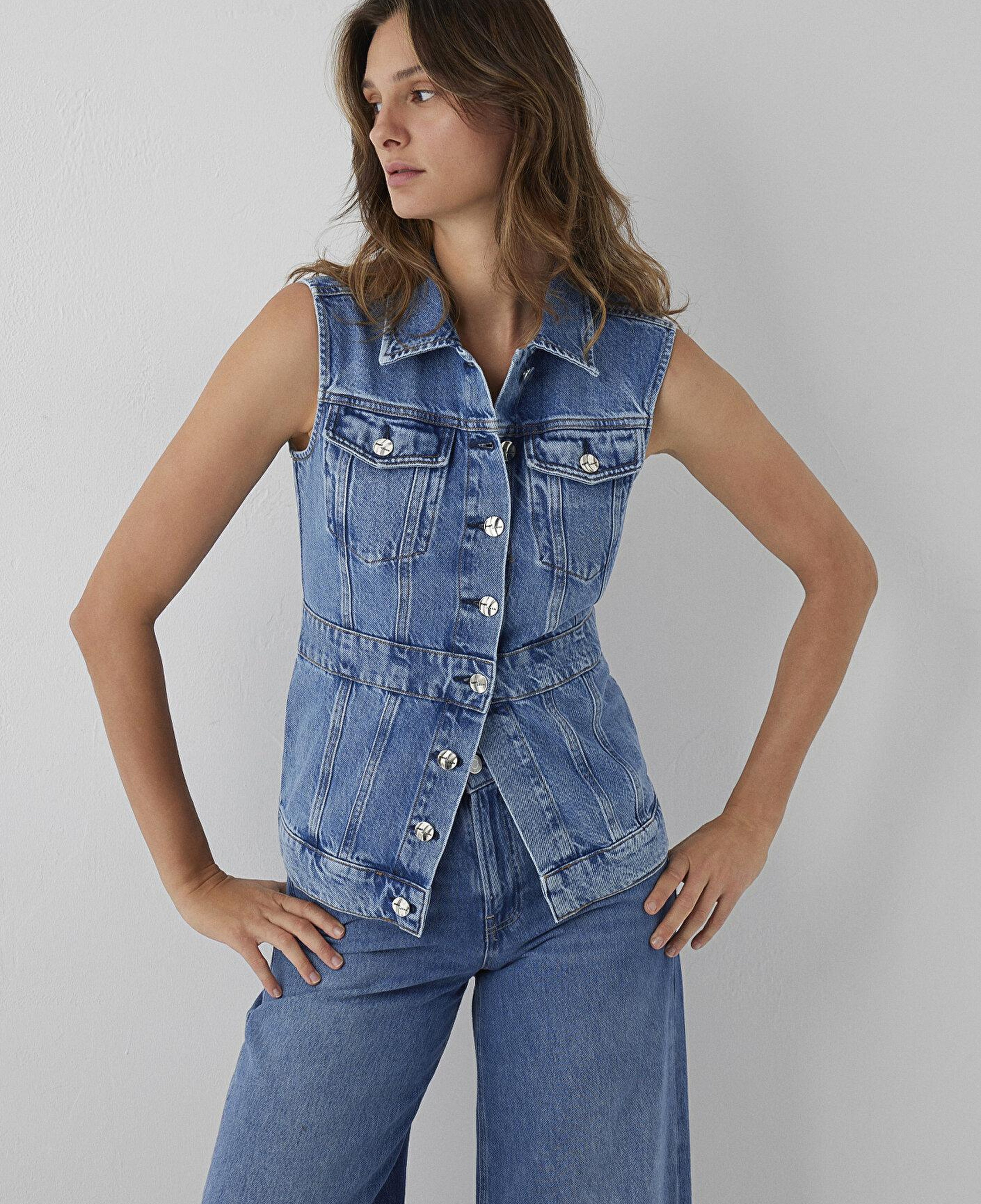 Mavi Grace Mavi Edition Indigo Mavisi Jean Yelek 1117164-A6909