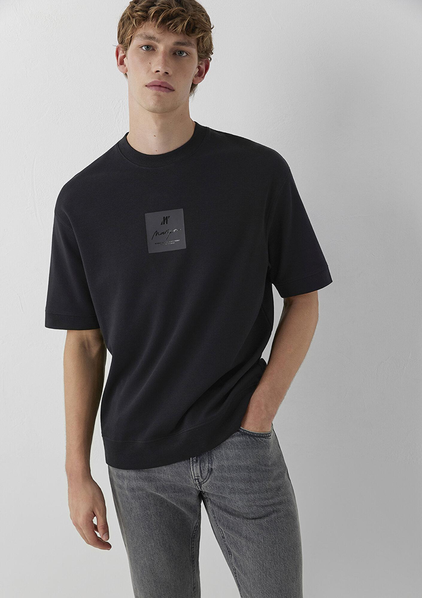 Mavi Mavi Pro Siyah Tişört Loose Fit / Bol Rahat Kesim 0620054-900