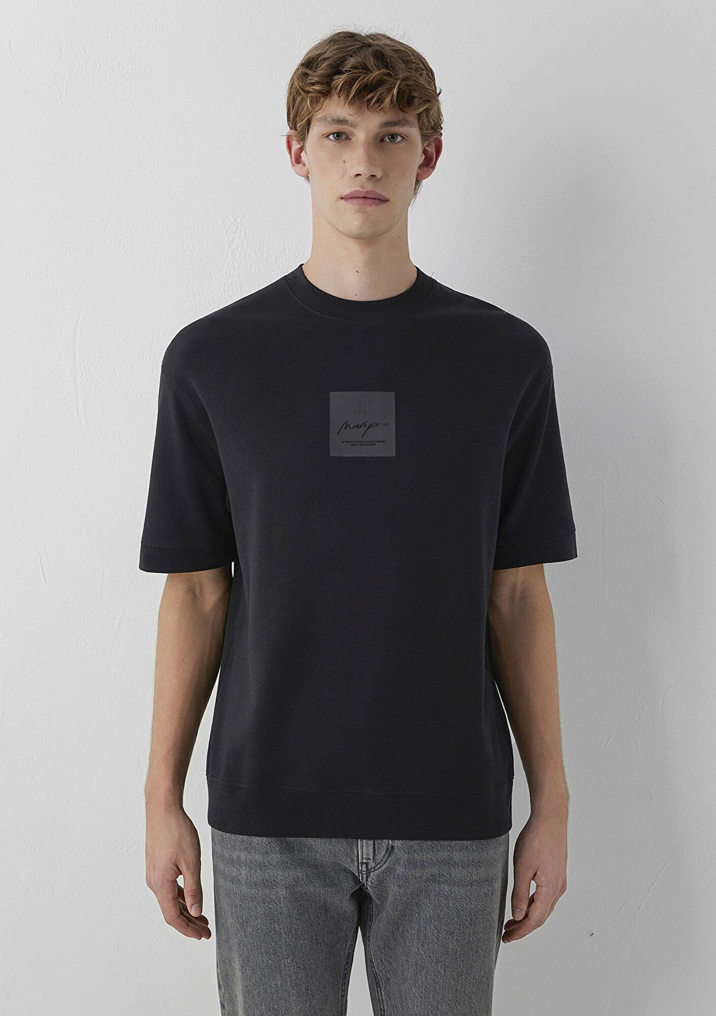 Mavi Mavi Pro Siyah Tişört Loose Fit / Bol Rahat Kesim 0620054-900