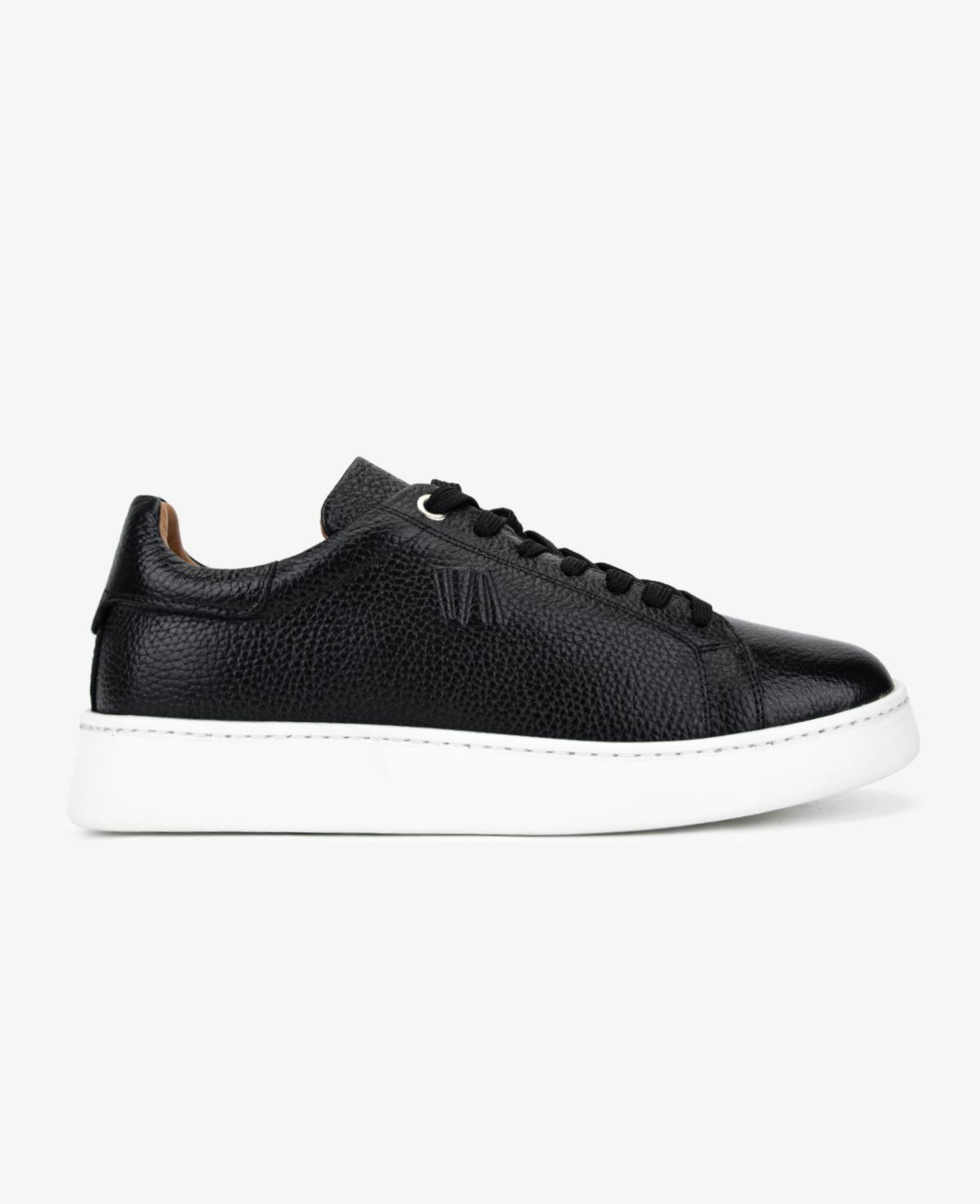 Valmenti Erkek Hakiki Deri Siyah Sneakers & Spor Ayakkabı