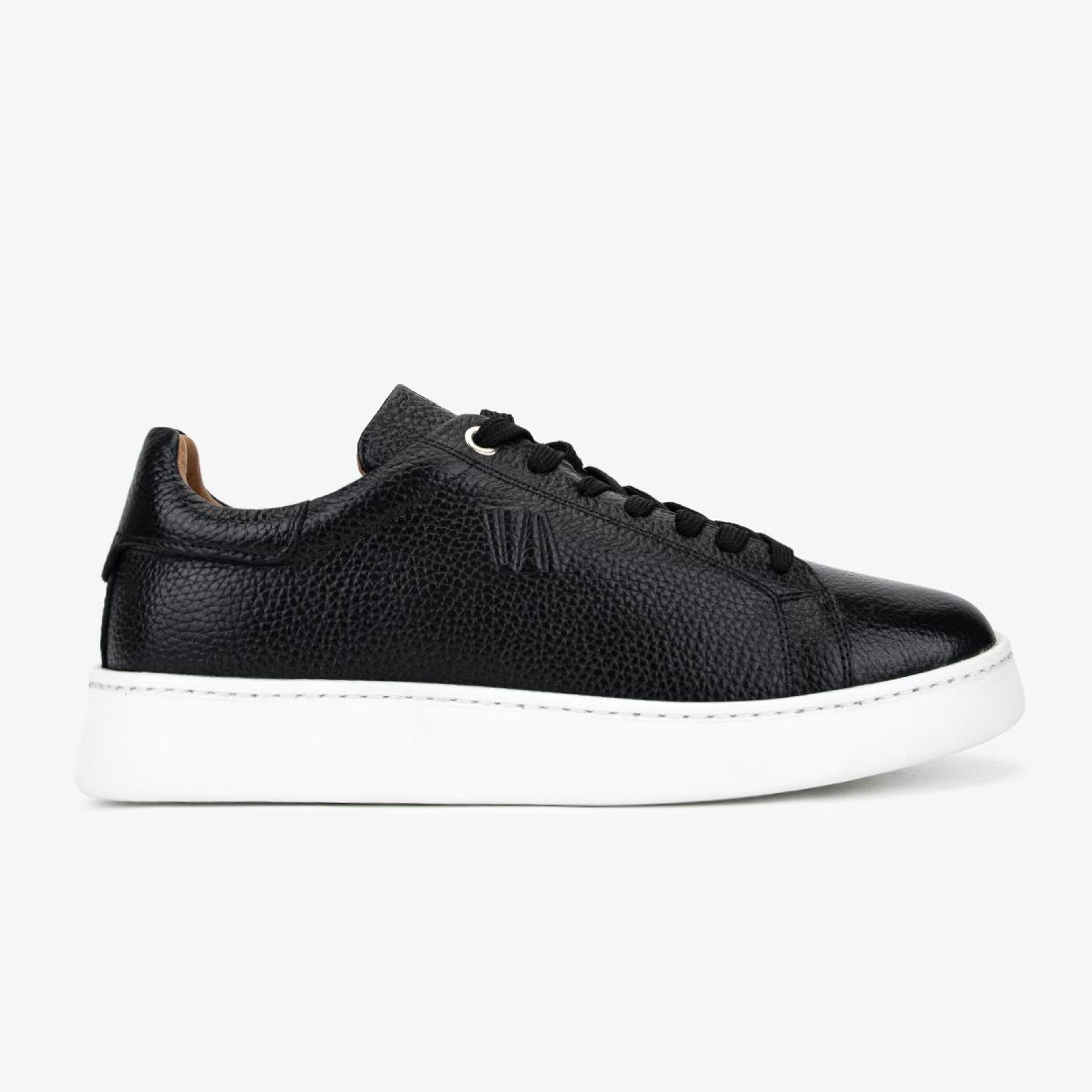 Valmenti Erkek Hakiki Deri Siyah Sneakers & Spor Ayakkabı