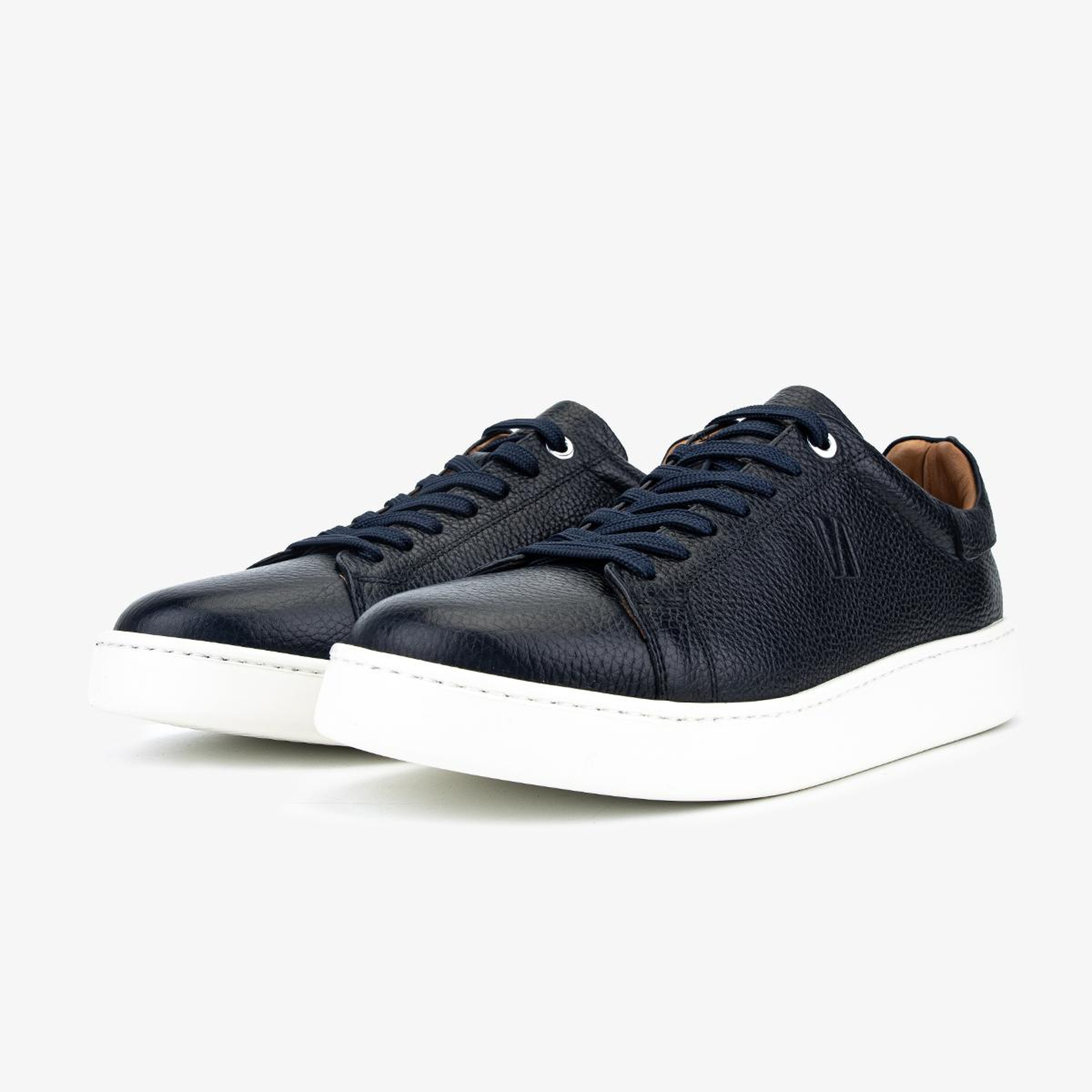 Valmenti Erkek Hakiki Deri Lacivert Sneakers & Spor Ayakkabı