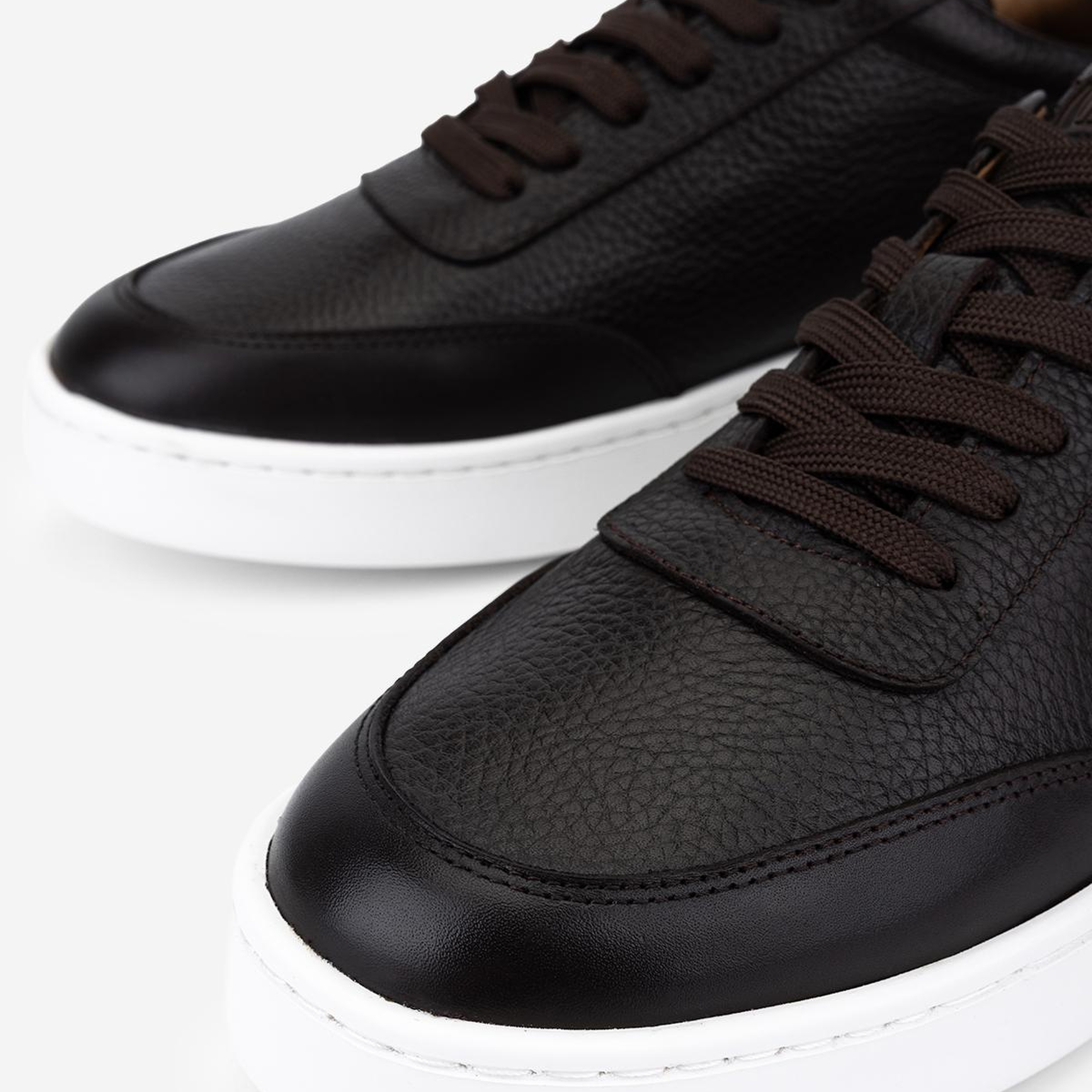 Valmenti Erkek Hakiki Deri Kahverengi Sneakers & Spor Ayakkabı