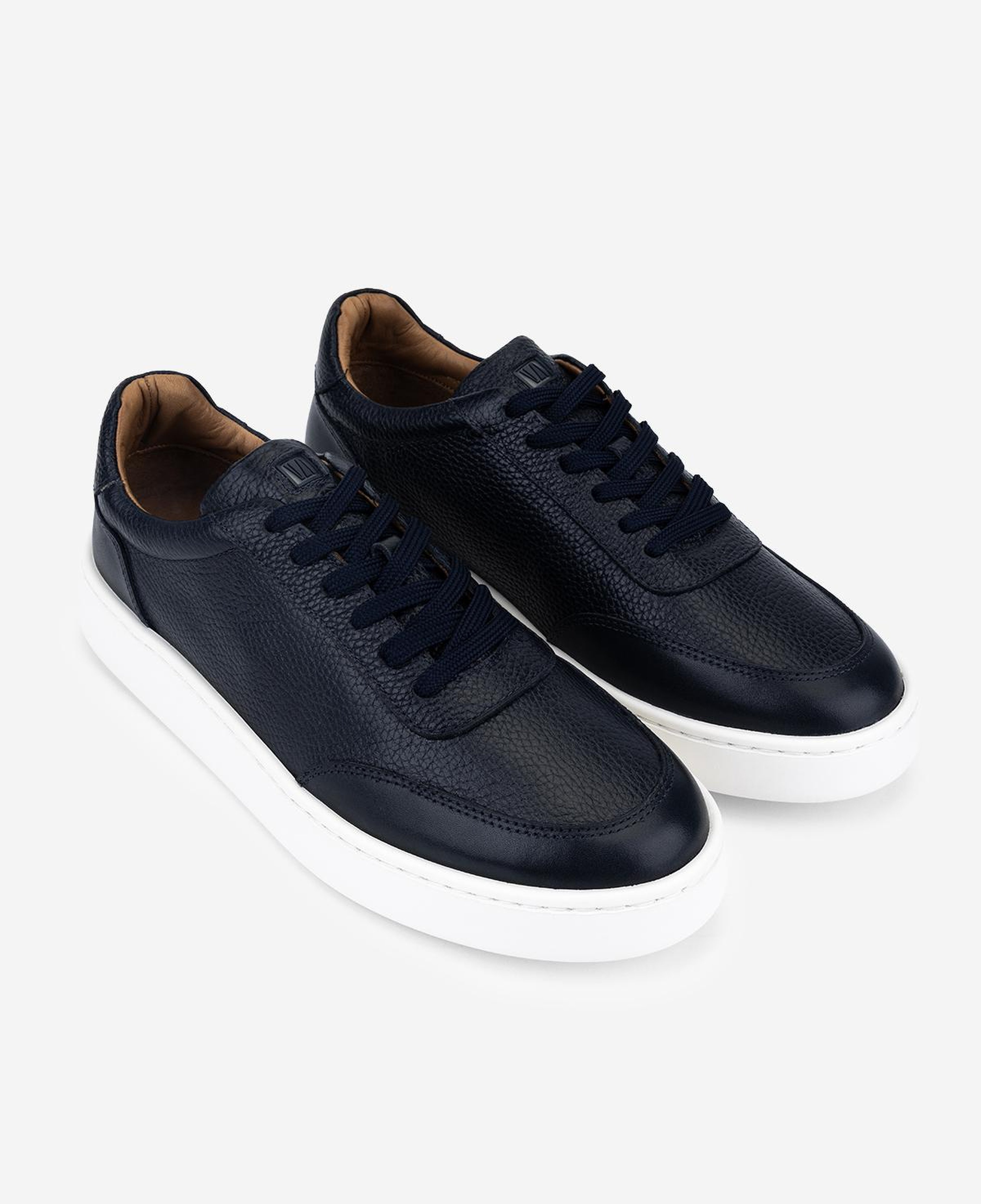 Valmenti Erkek Hakiki Deri Lacivert Sneakers & Spor Ayakkabı