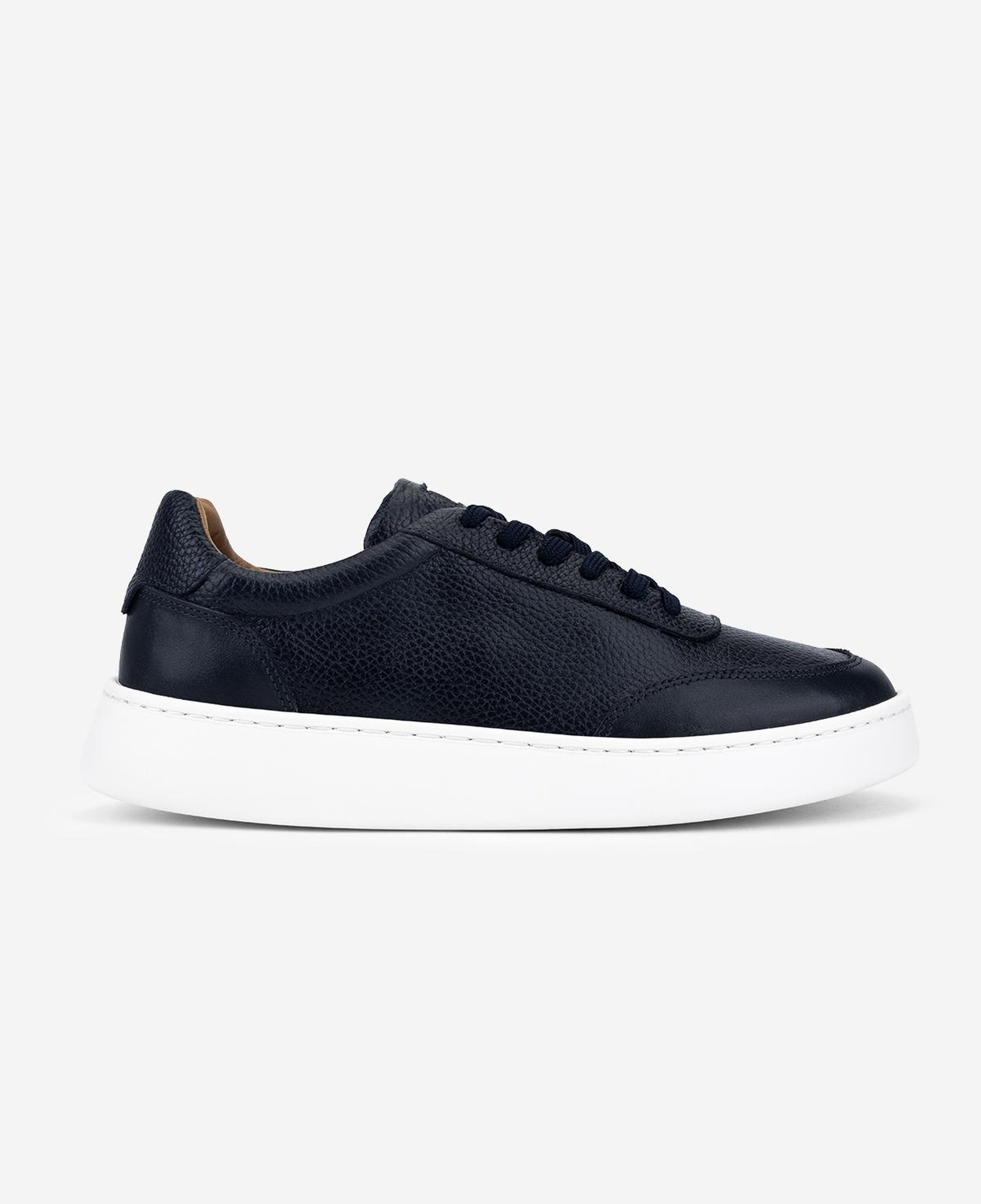 Valmenti Erkek Hakiki Deri Lacivert Sneakers & Spor Ayakkabı