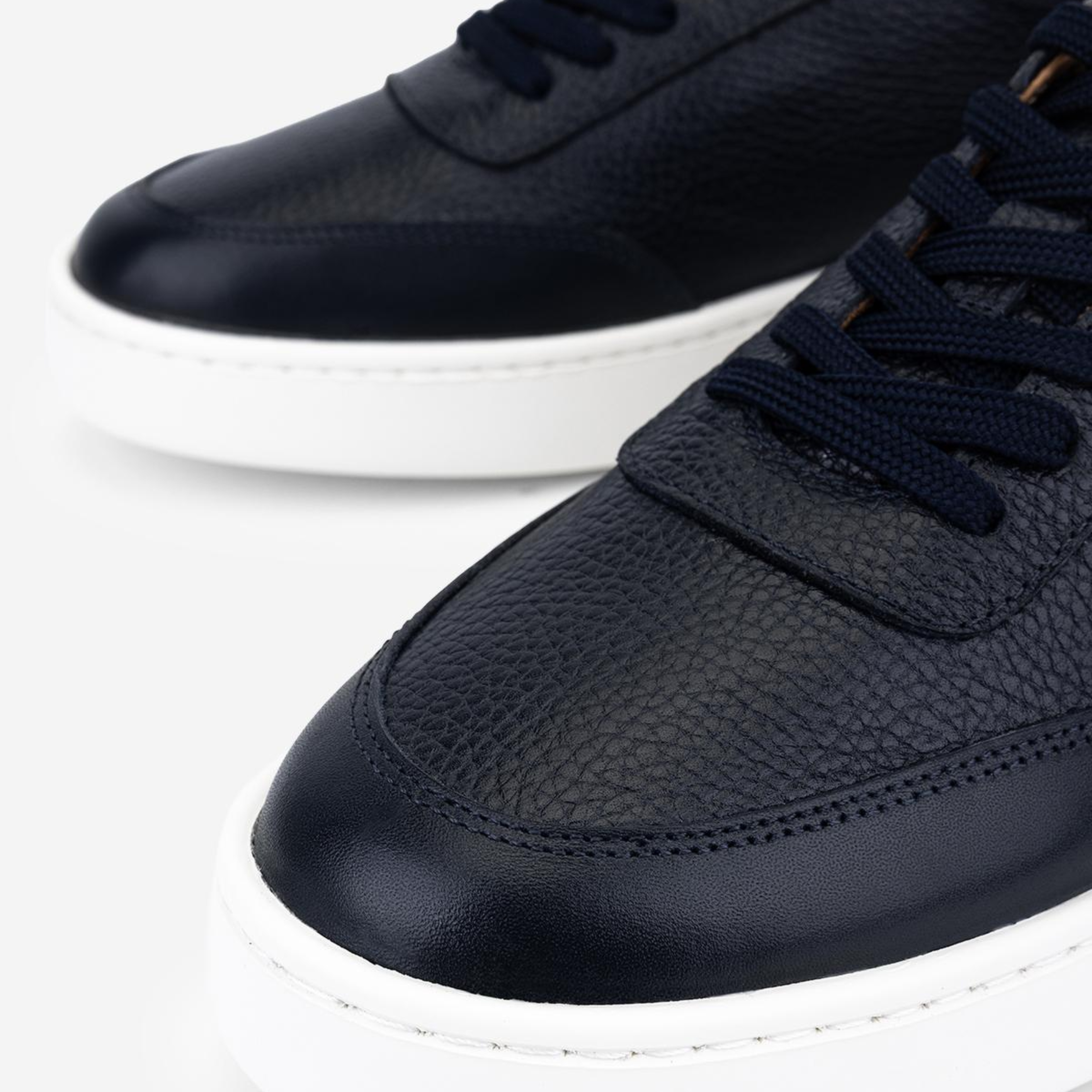 Valmenti Erkek Hakiki Deri Lacivert Sneakers & Spor Ayakkabı