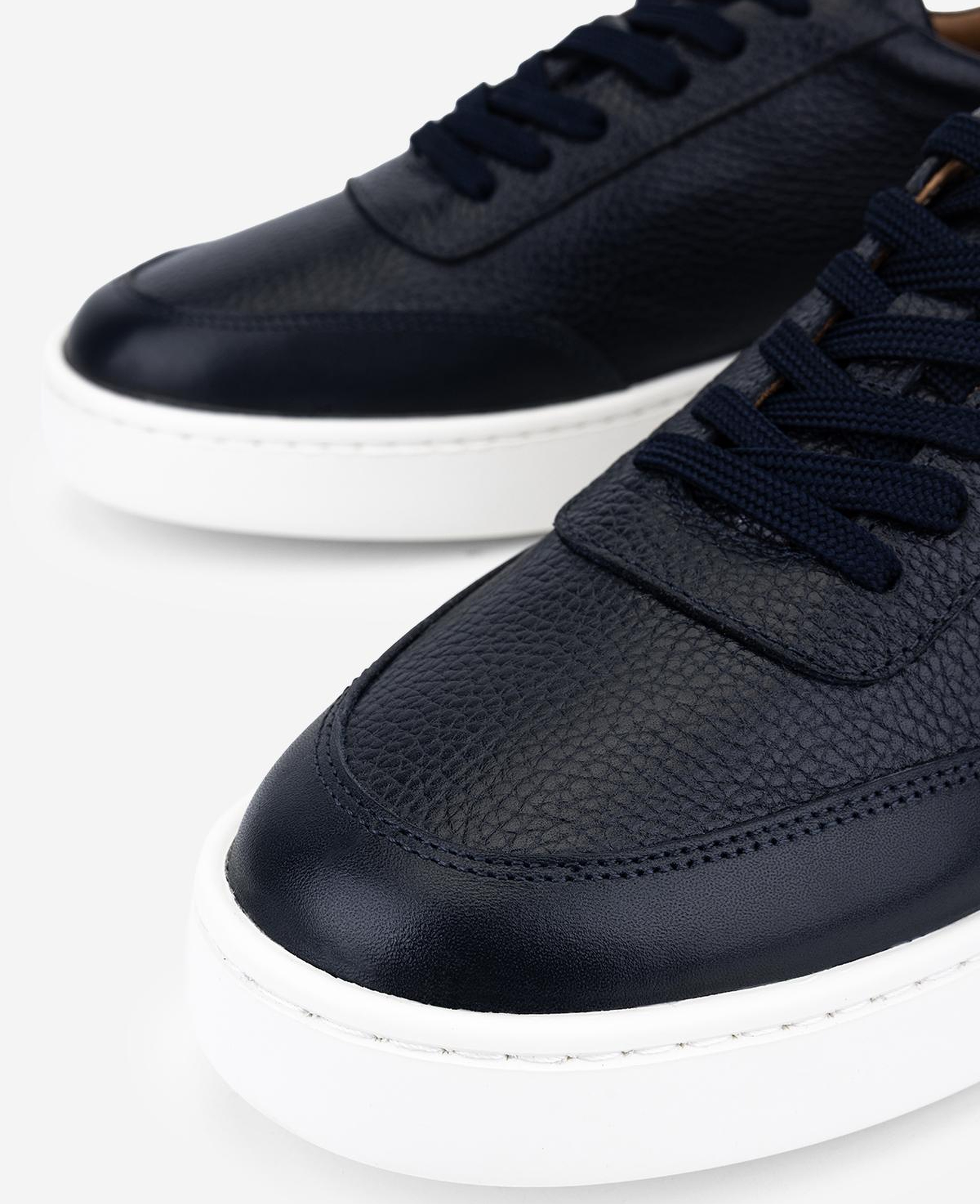 Valmenti Erkek Hakiki Deri Lacivert Sneakers & Spor Ayakkabı