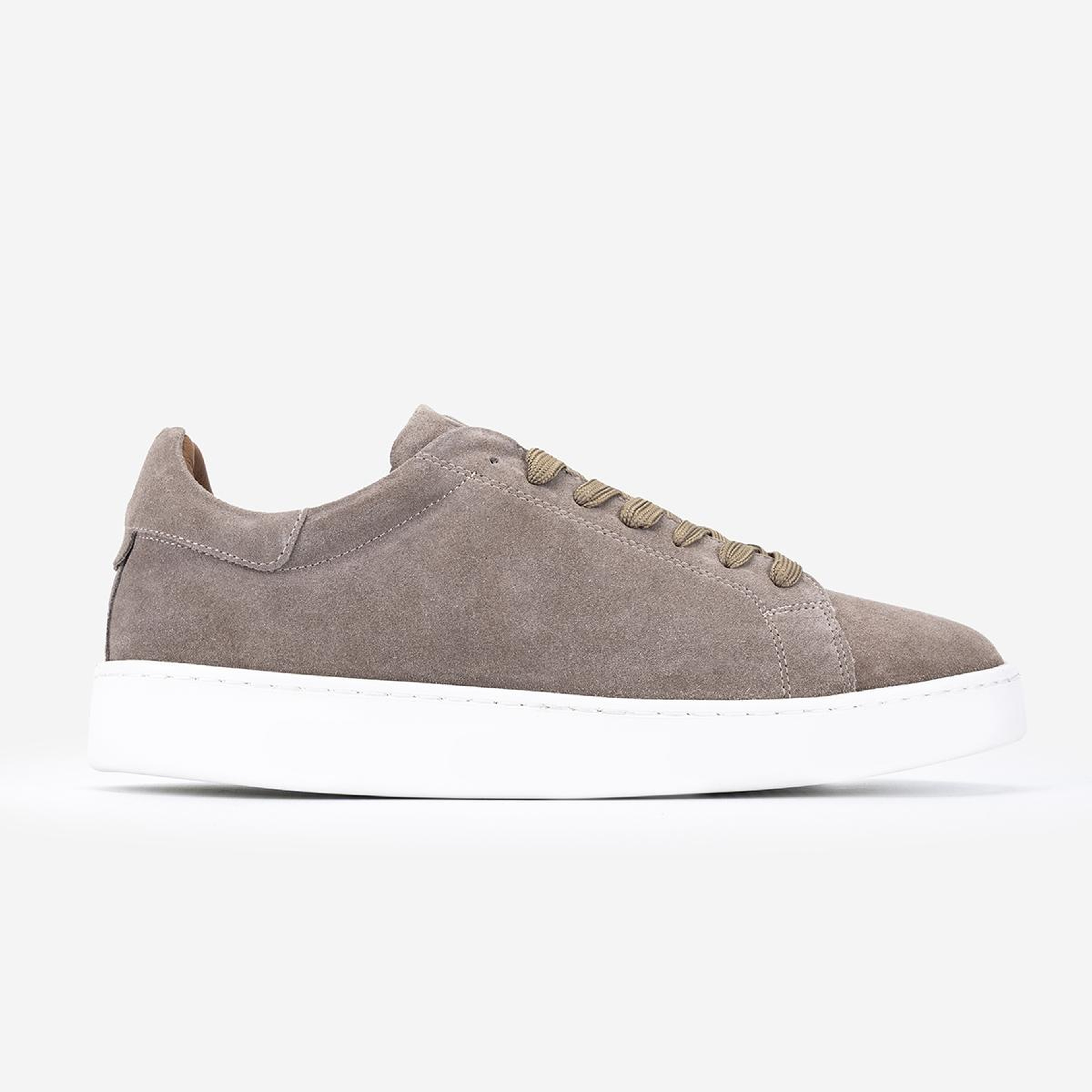 Valmenti Erkek Hakiki Deri Bej Süet Sneakers & Spor Ayakkabı
