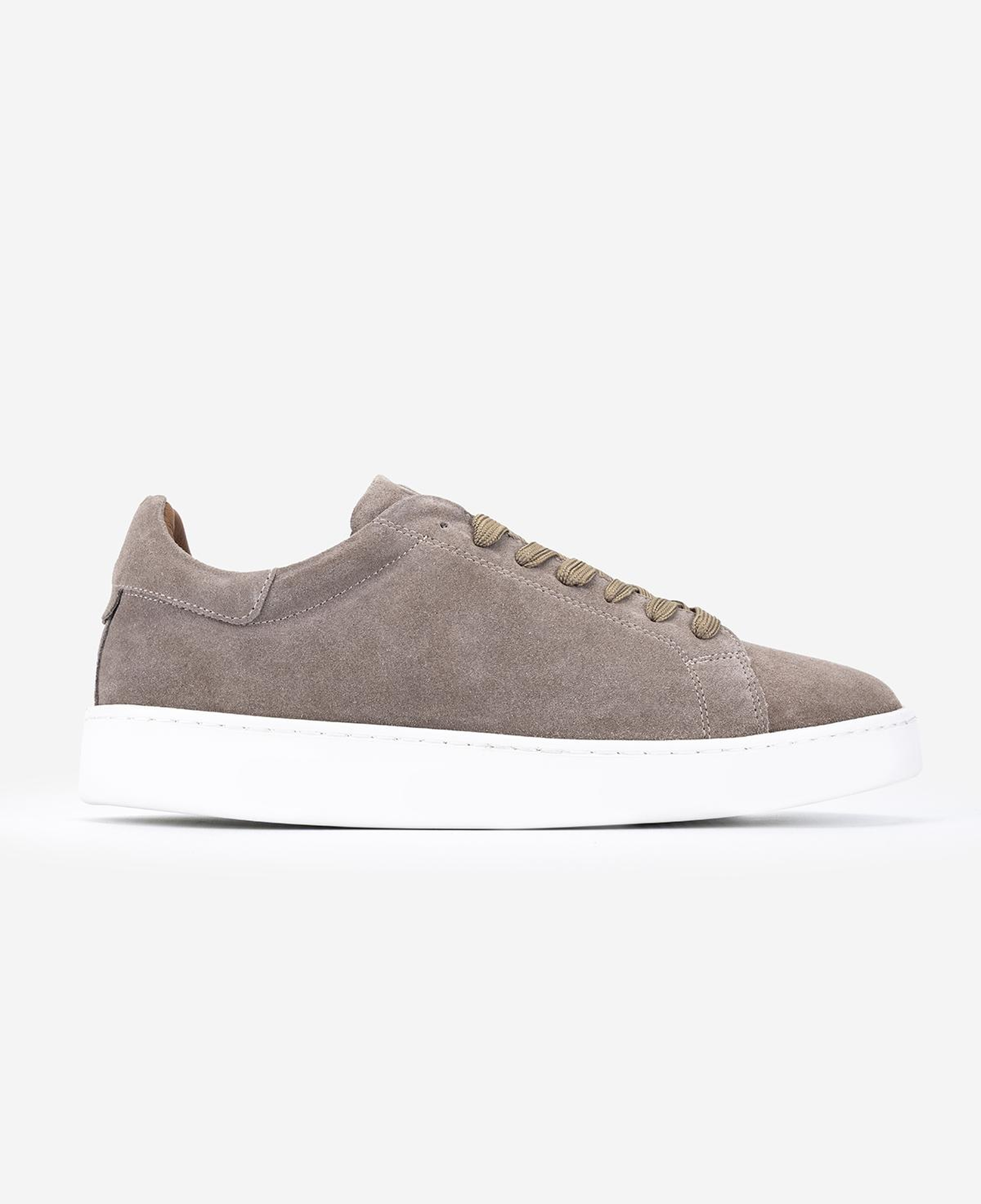 Valmenti Erkek Hakiki Deri Bej Süet Sneakers & Spor Ayakkabı