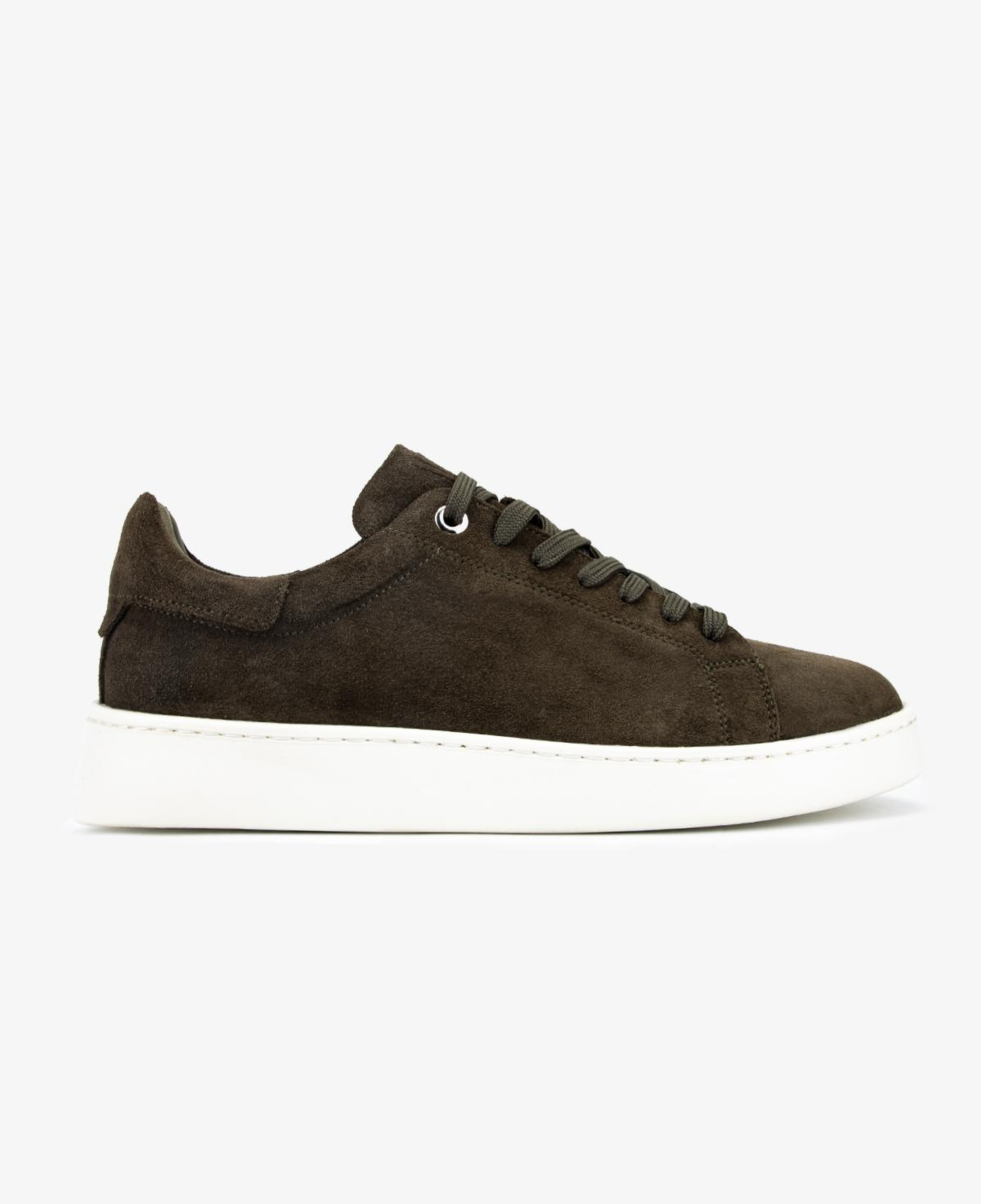 Valmenti Erkek Hakiki Deri Haki Süet Sneakers & Spor Ayakkabı