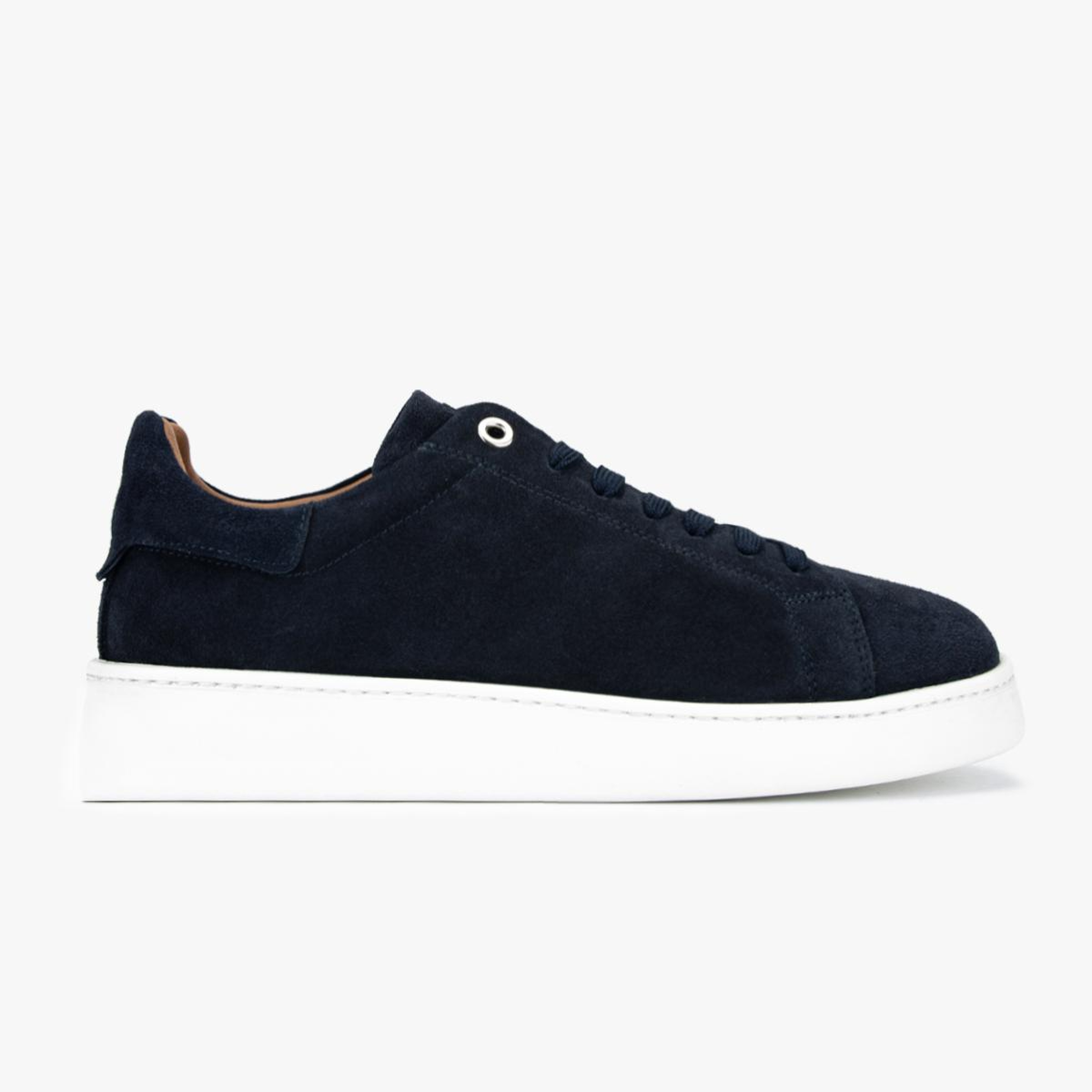 Valmenti Erkek Hakiki Deri Lacivert Süet Sneakers & Spor Ayakkabı