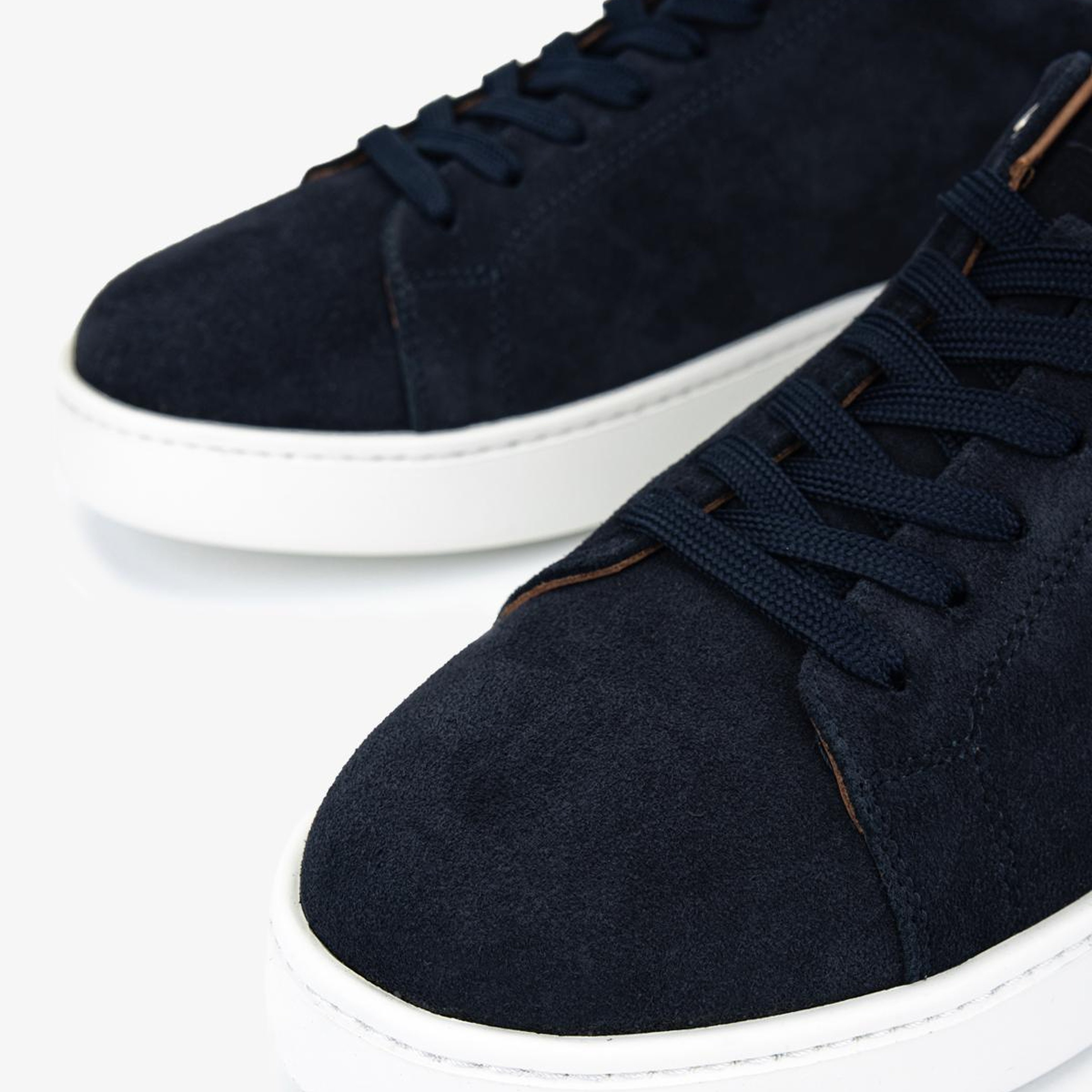 Valmenti Erkek Hakiki Deri Lacivert Süet Sneakers & Spor Ayakkabı