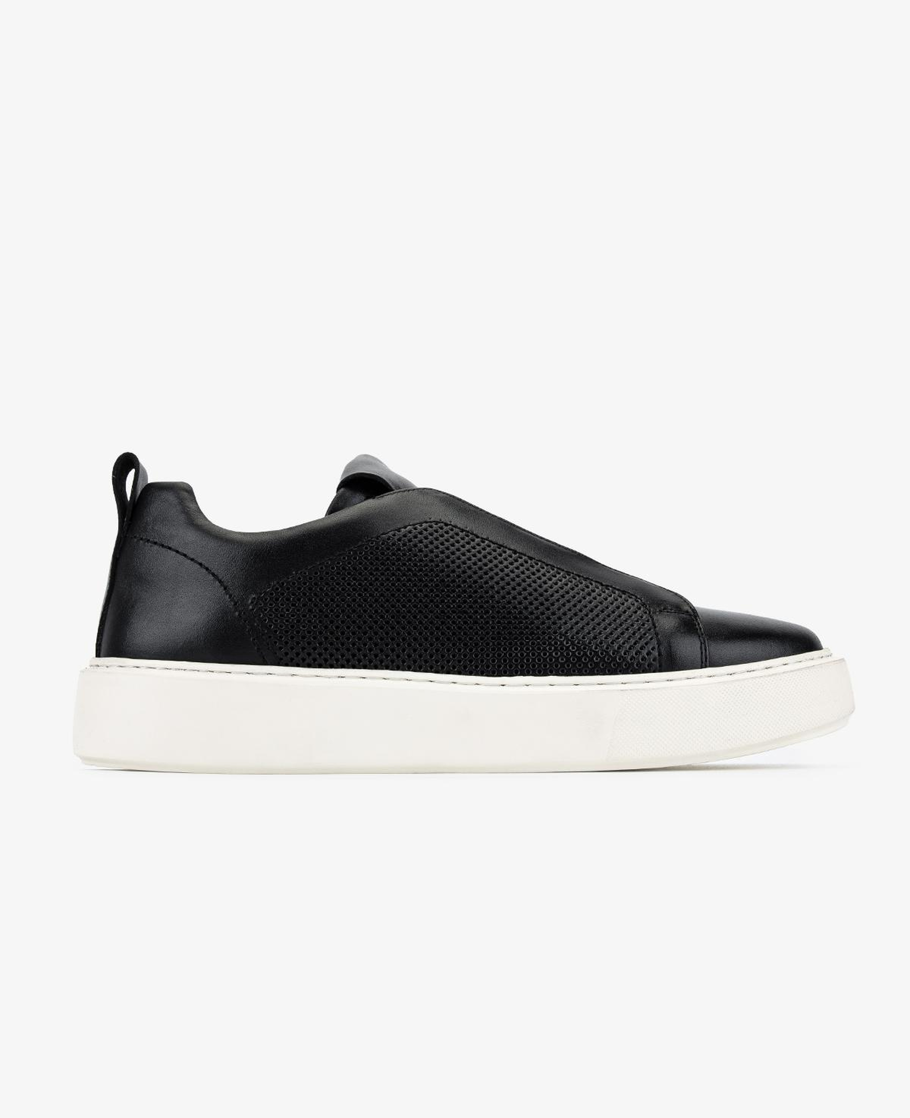 Valmenti Erkek Hakiki Deri Siyah Sneakers & Spor Ayakkabı