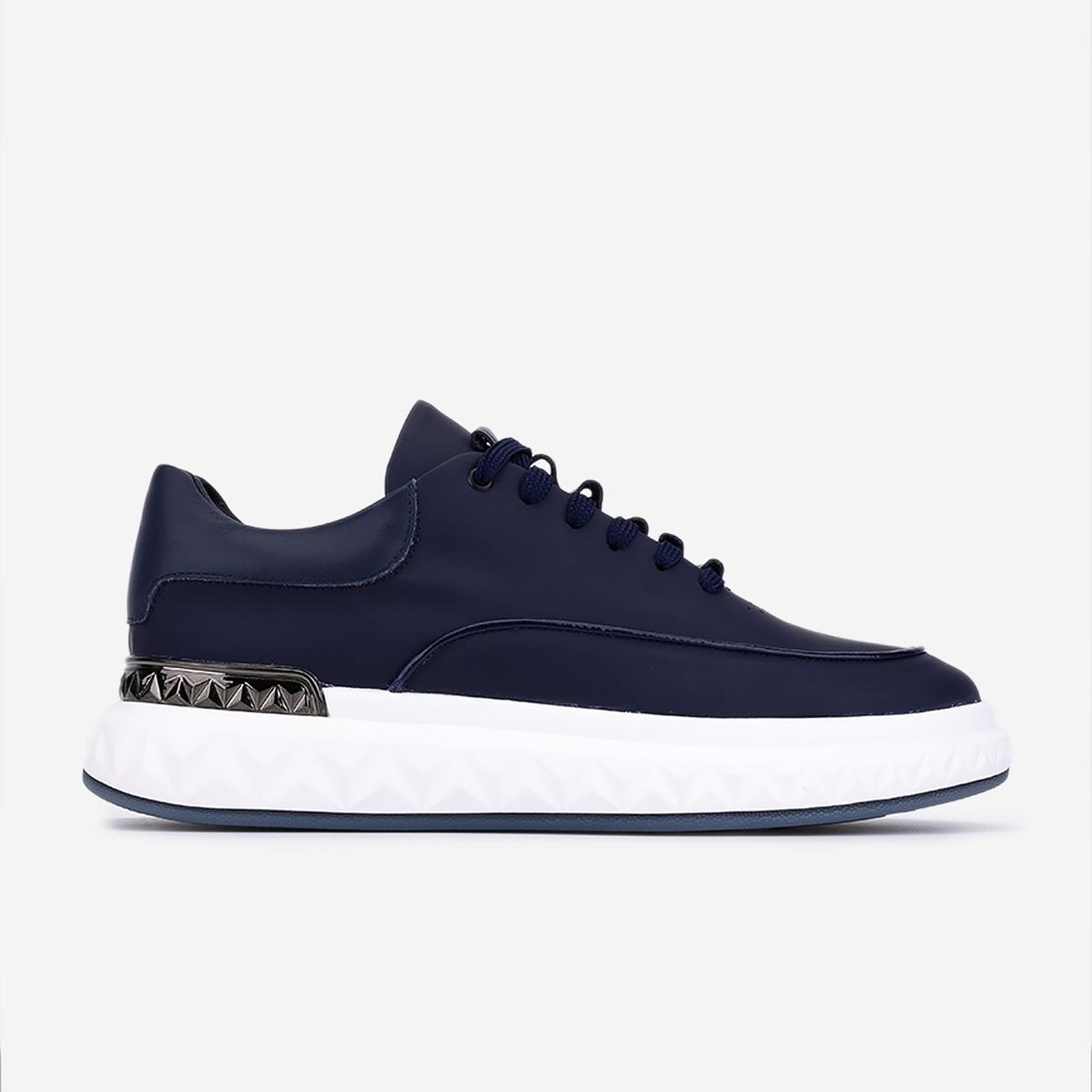 Valmenti Erkek Hakiki Deri Lacivert Sneakers & Spor Ayakkabı