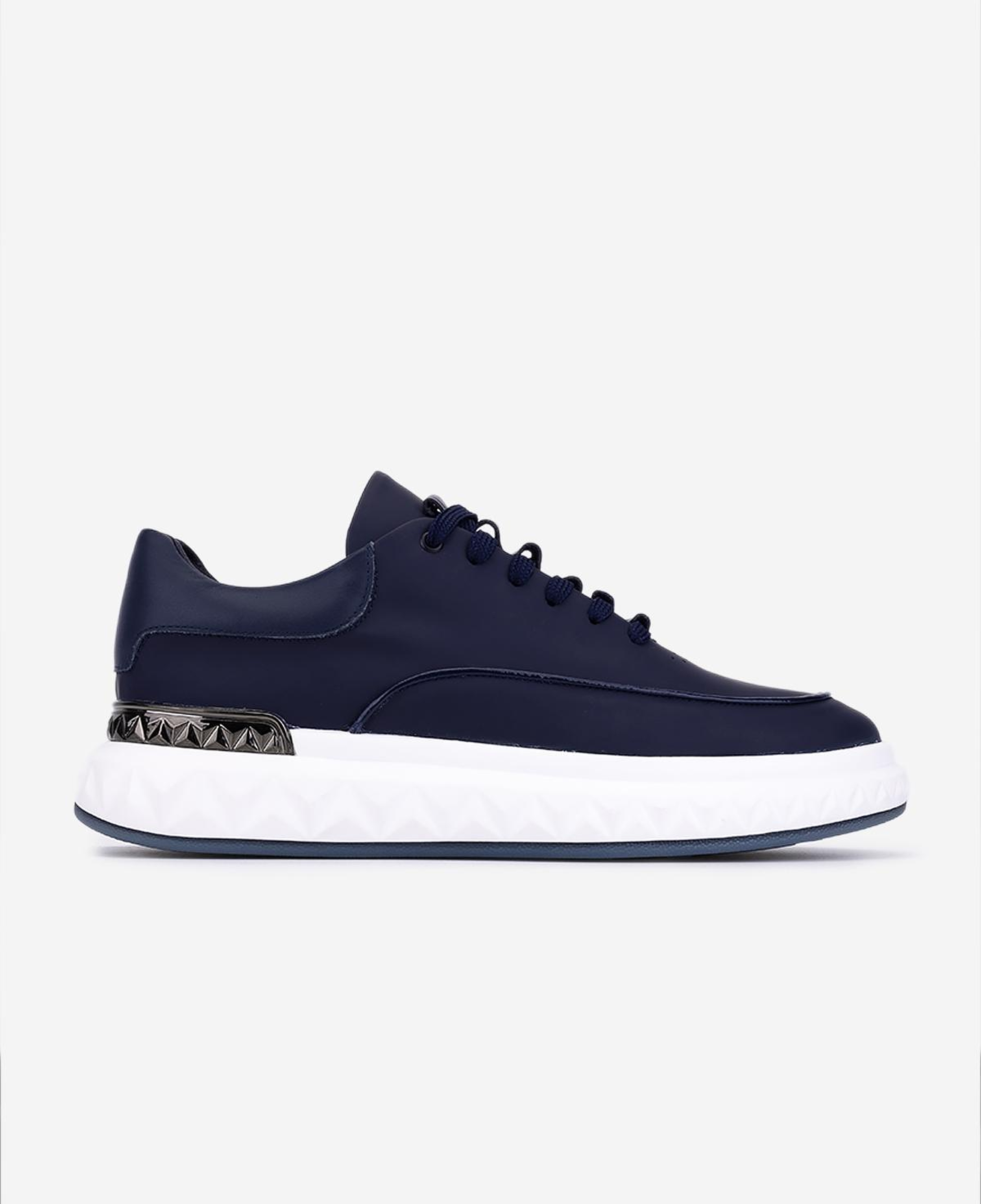 Valmenti Erkek Hakiki Deri Lacivert Sneakers & Spor Ayakkabı