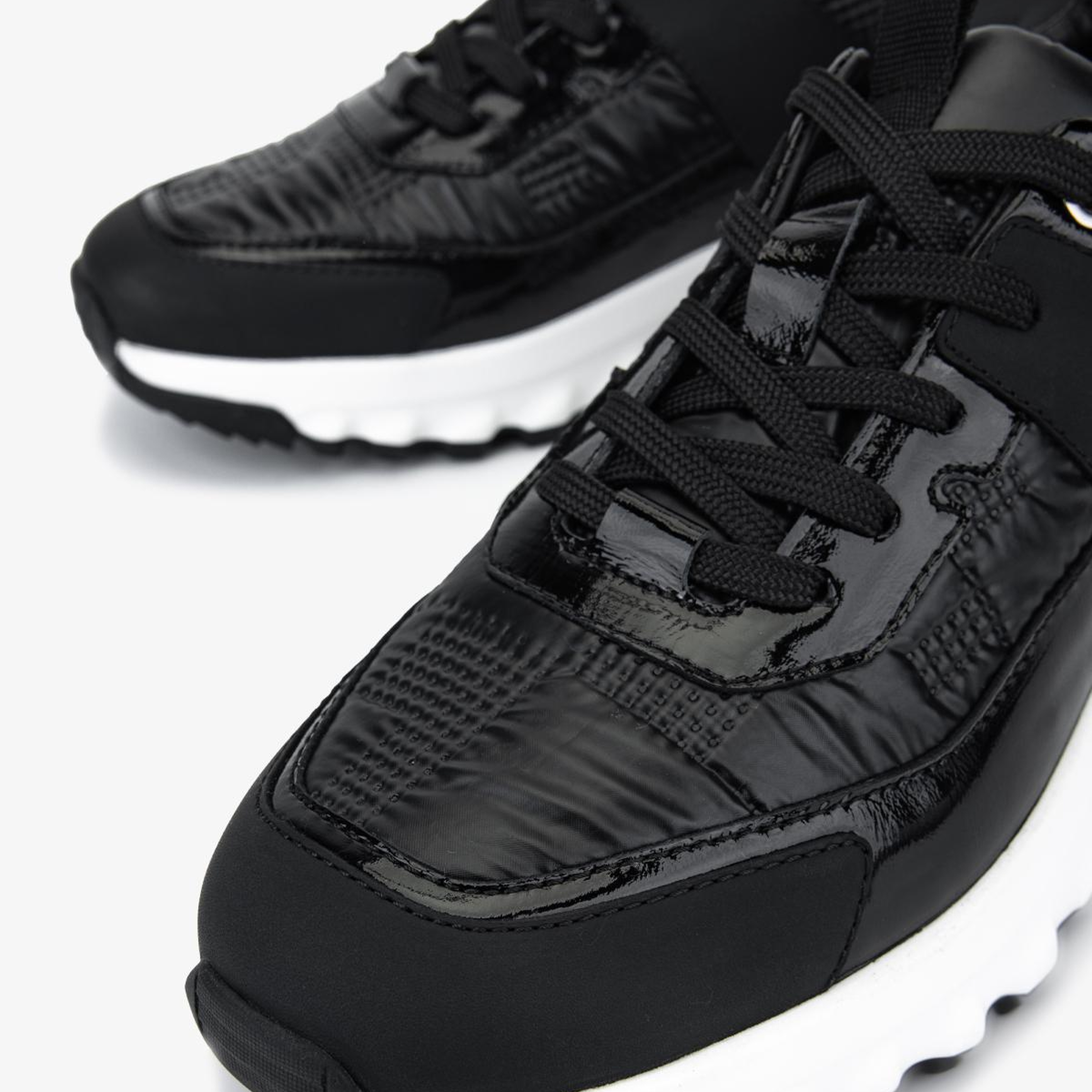Valmenti Erkek Hakiki Deri Siyah Sneakers & Spor Ayakkabı