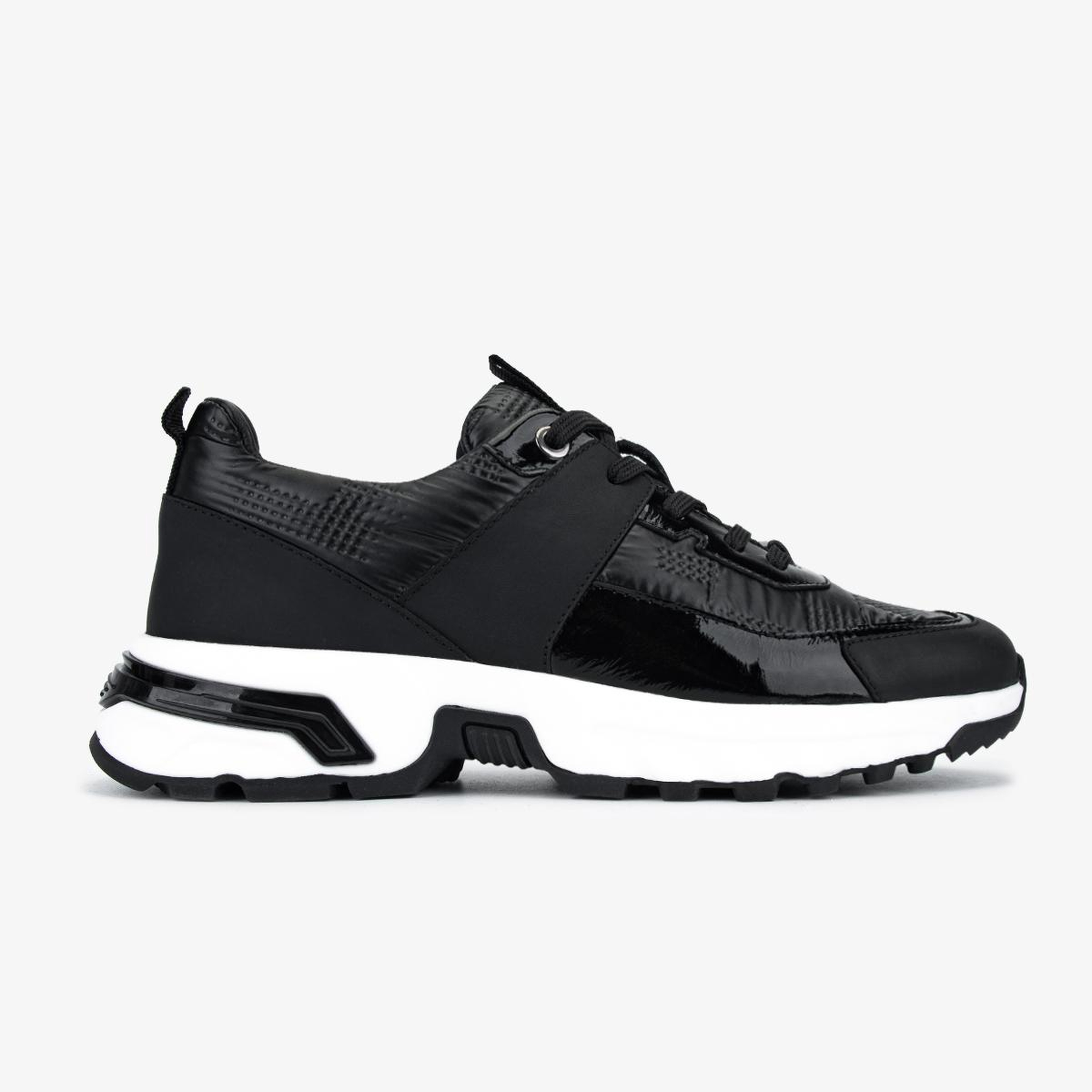 Valmenti Erkek Hakiki Deri Siyah Sneakers & Spor Ayakkabı