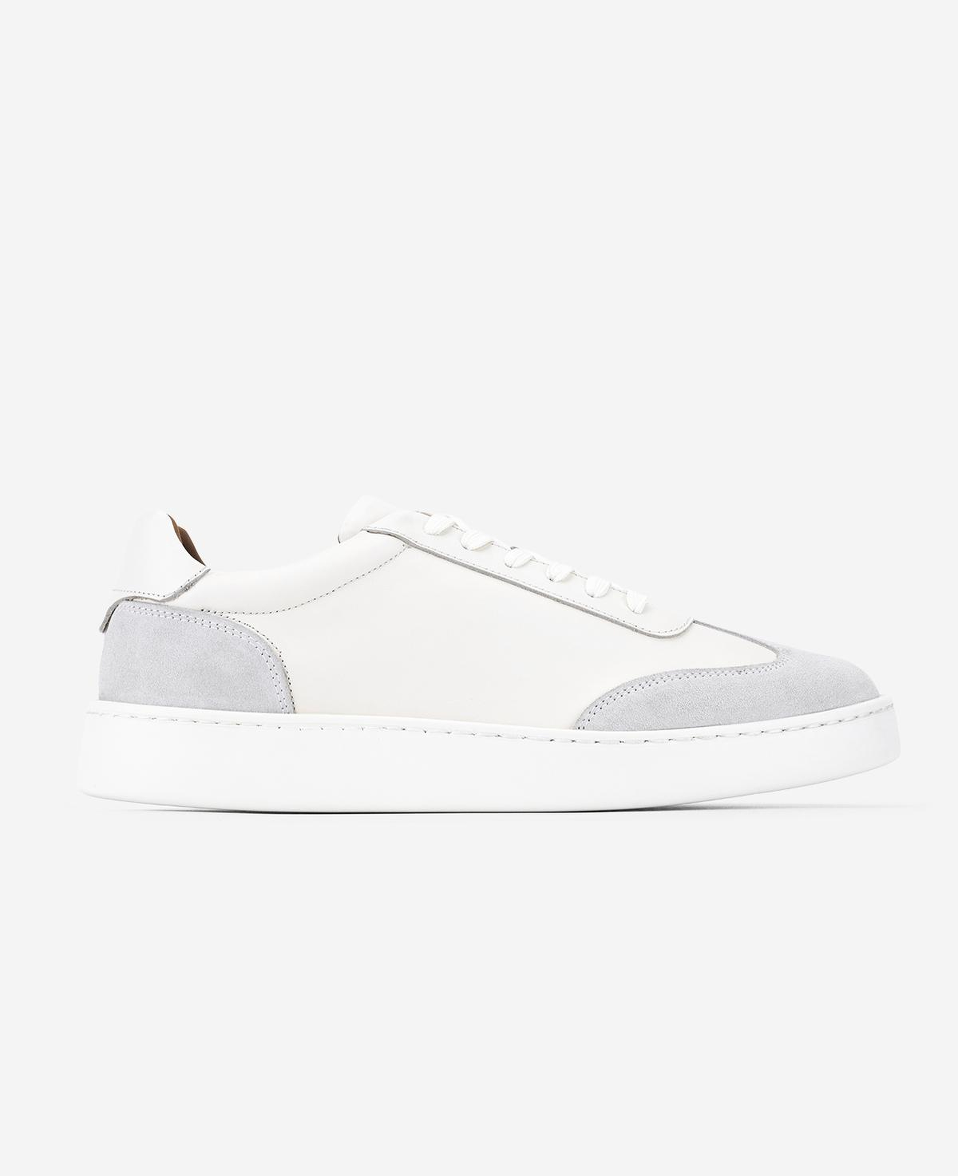 Valmenti Erkek Hakiki Deri Kırık Beyaz Sneakers & Spor Ayakkabı