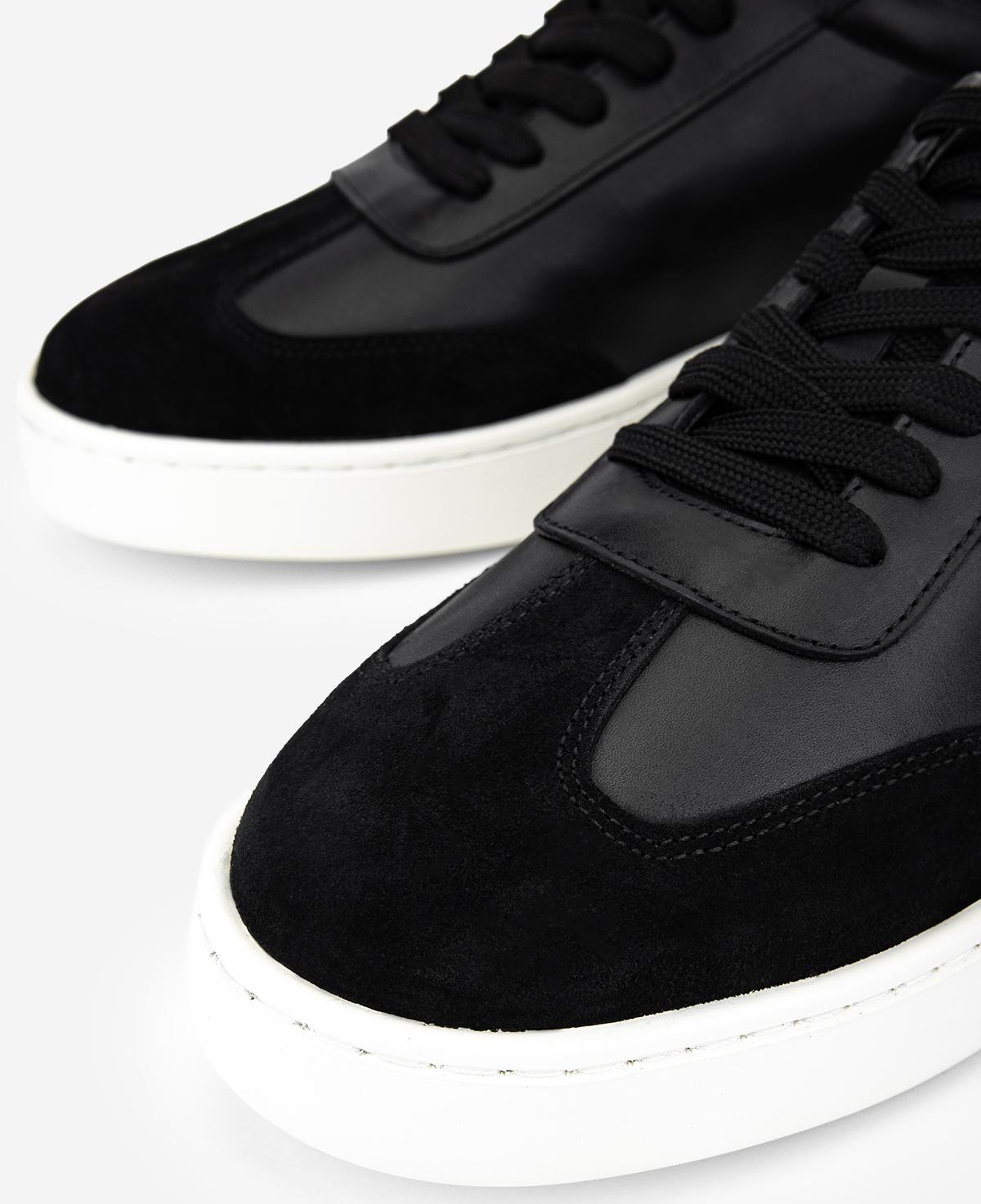 Valmenti Erkek Hakiki Deri Siyah Sneakers & Spor Ayakkabı