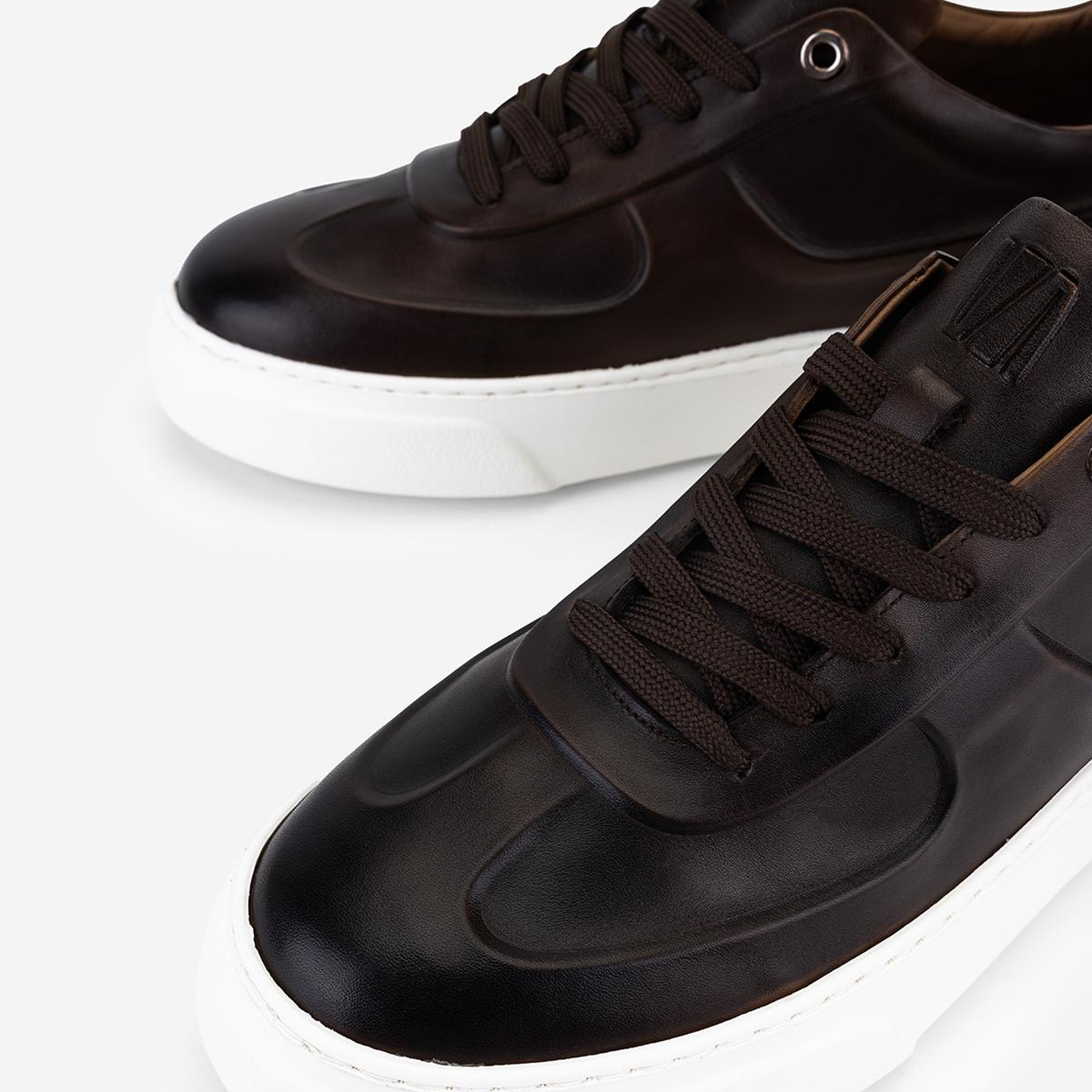 Valmenti Erkek Hakiki Deri Ceviz Sneakers & Spor Ayakkabı