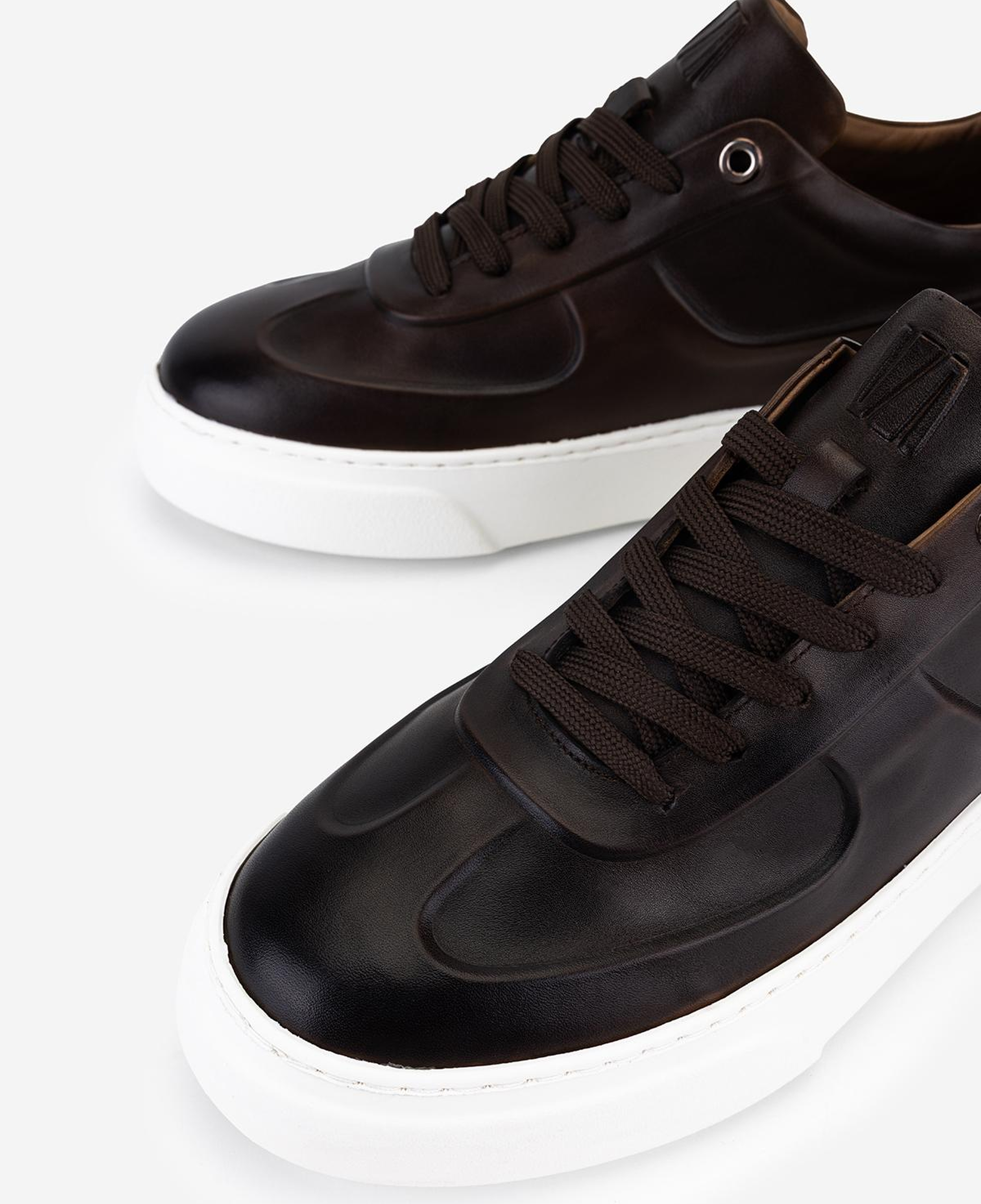 Valmenti Erkek Hakiki Deri Ceviz Sneakers & Spor Ayakkabı