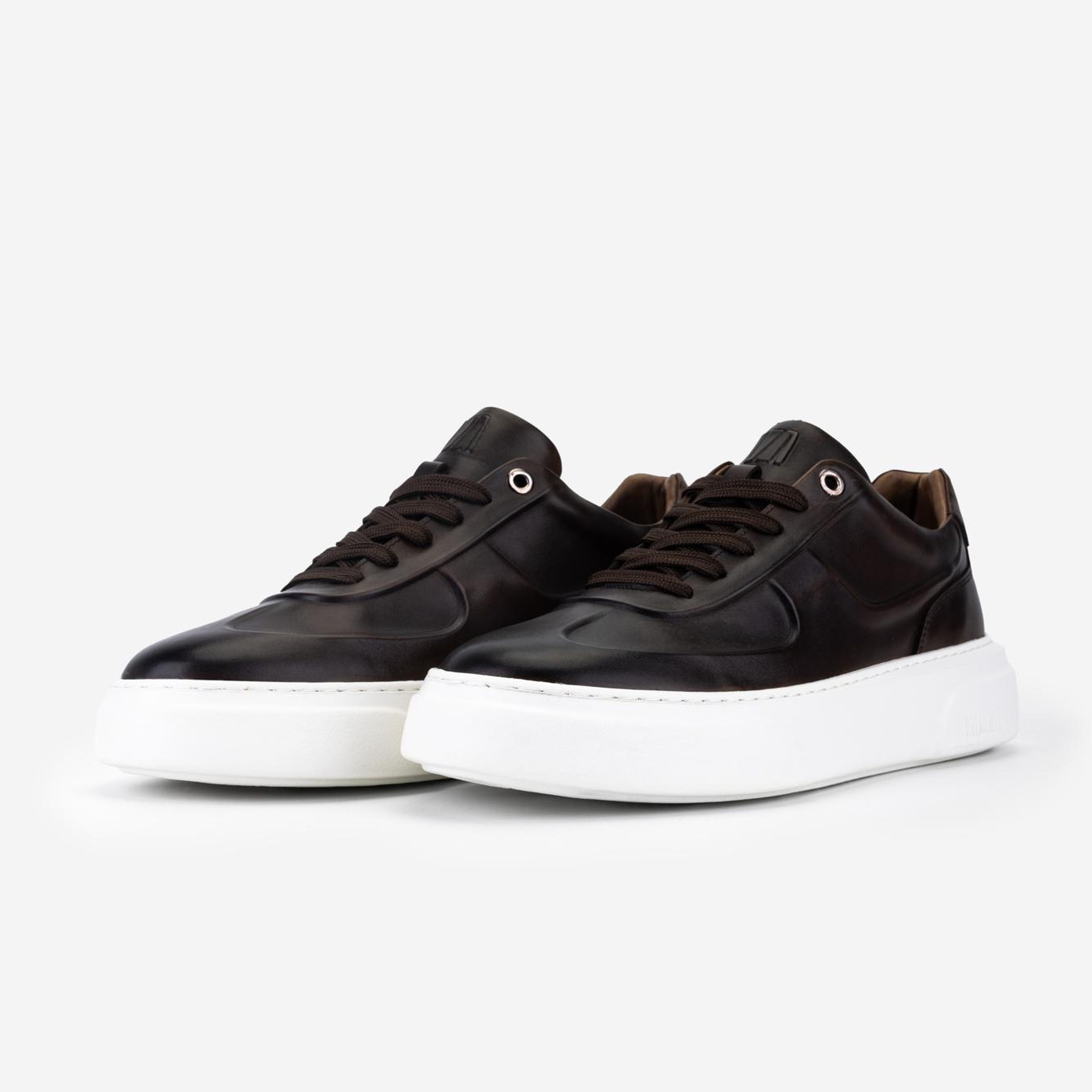 Valmenti Erkek Hakiki Deri Ceviz Sneakers & Spor Ayakkabı