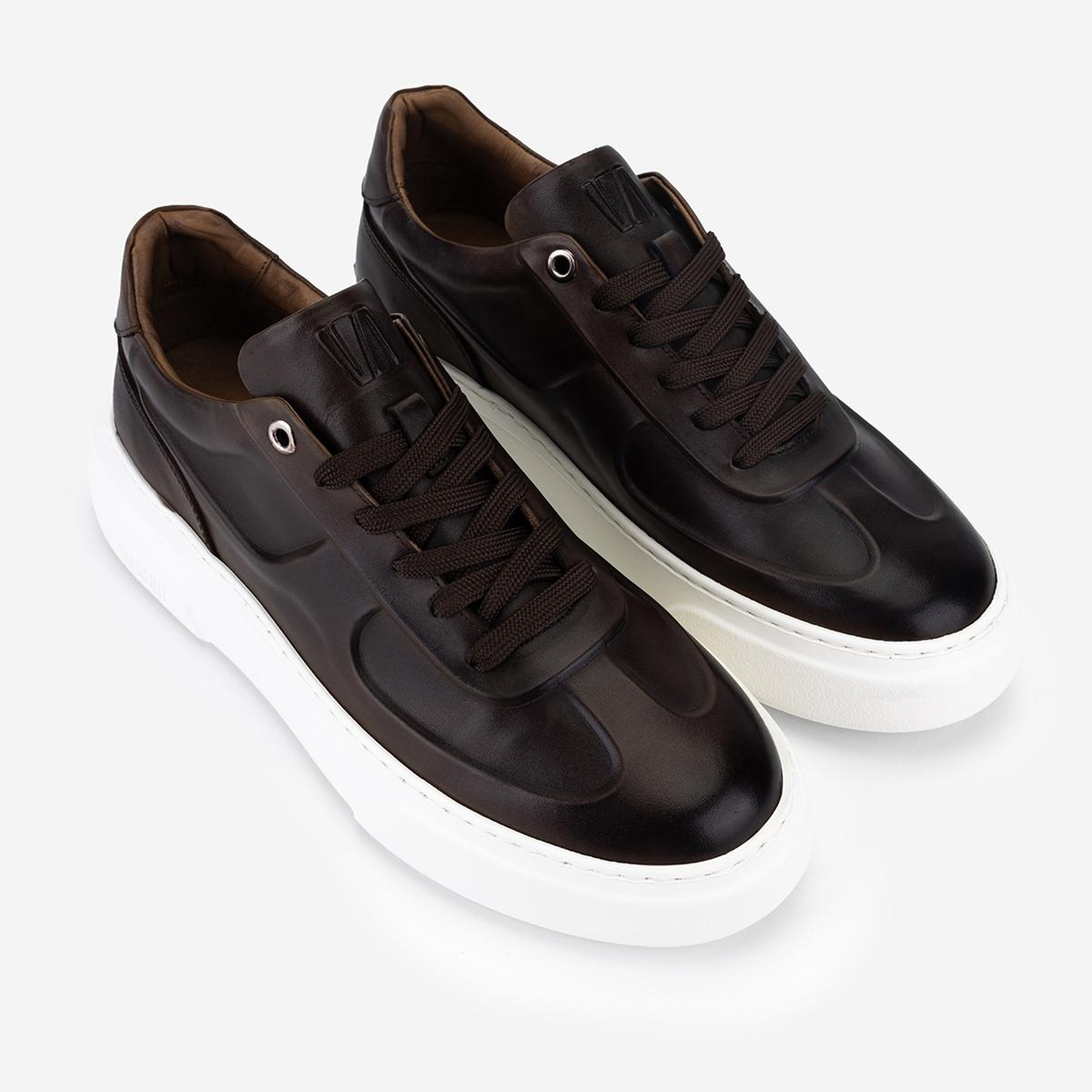 Valmenti Erkek Hakiki Deri Ceviz Sneakers & Spor Ayakkabı