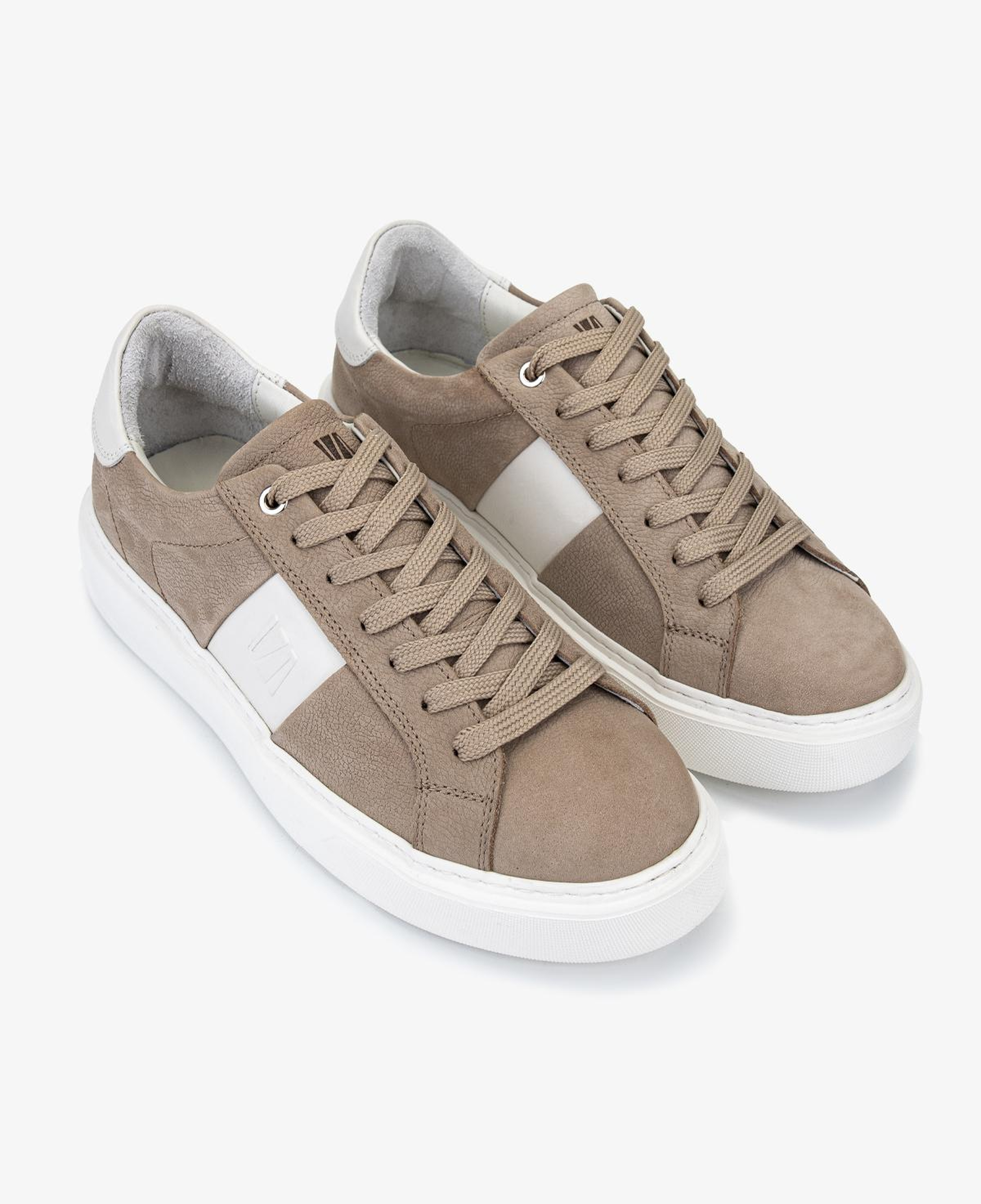 Valmenti Erkek Hakiki Deri Bej Sneakers & Spor Ayakkabı
