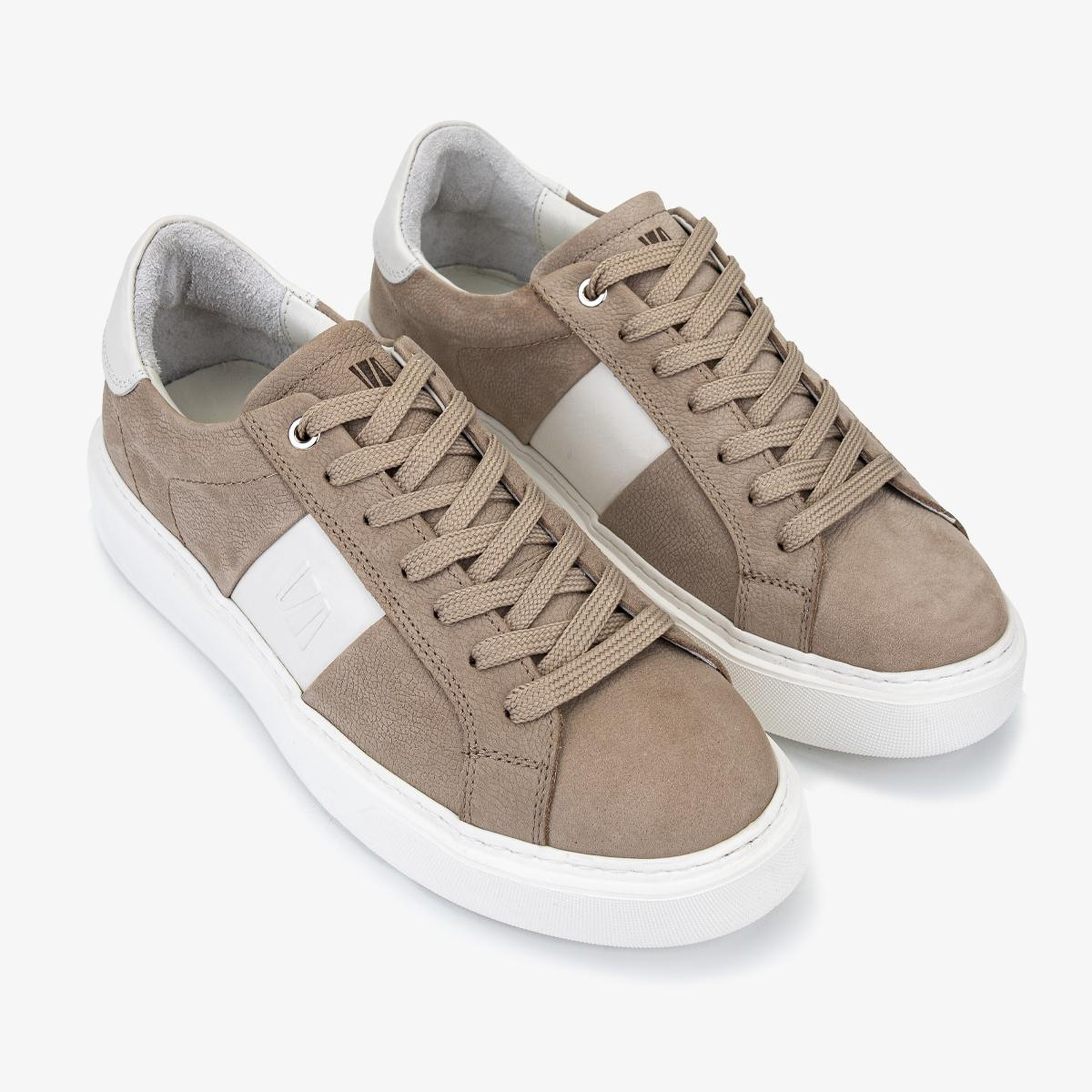 Valmenti Erkek Hakiki Deri Bej Sneakers & Spor Ayakkabı