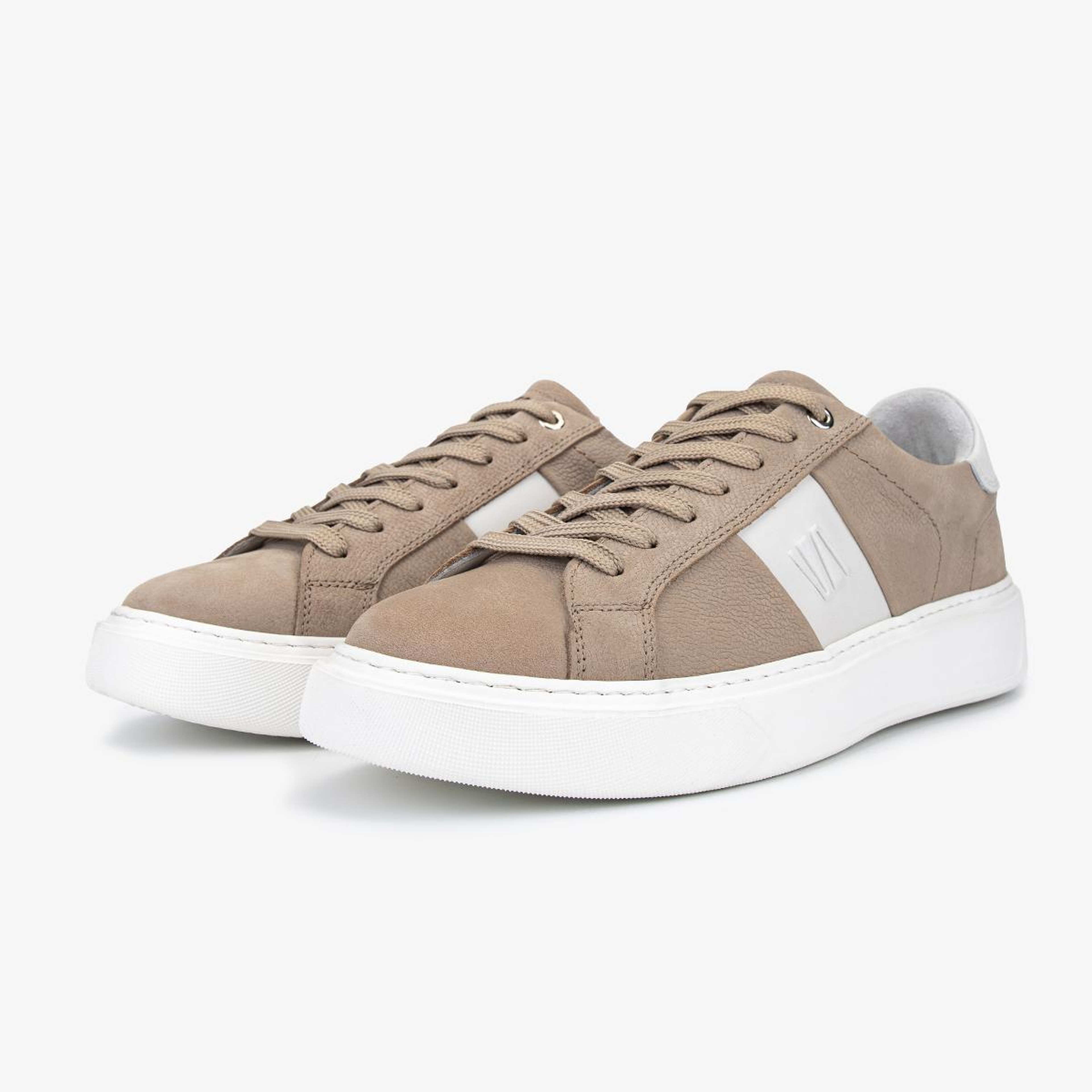 Valmenti Erkek Hakiki Deri Bej Sneakers & Spor Ayakkabı
