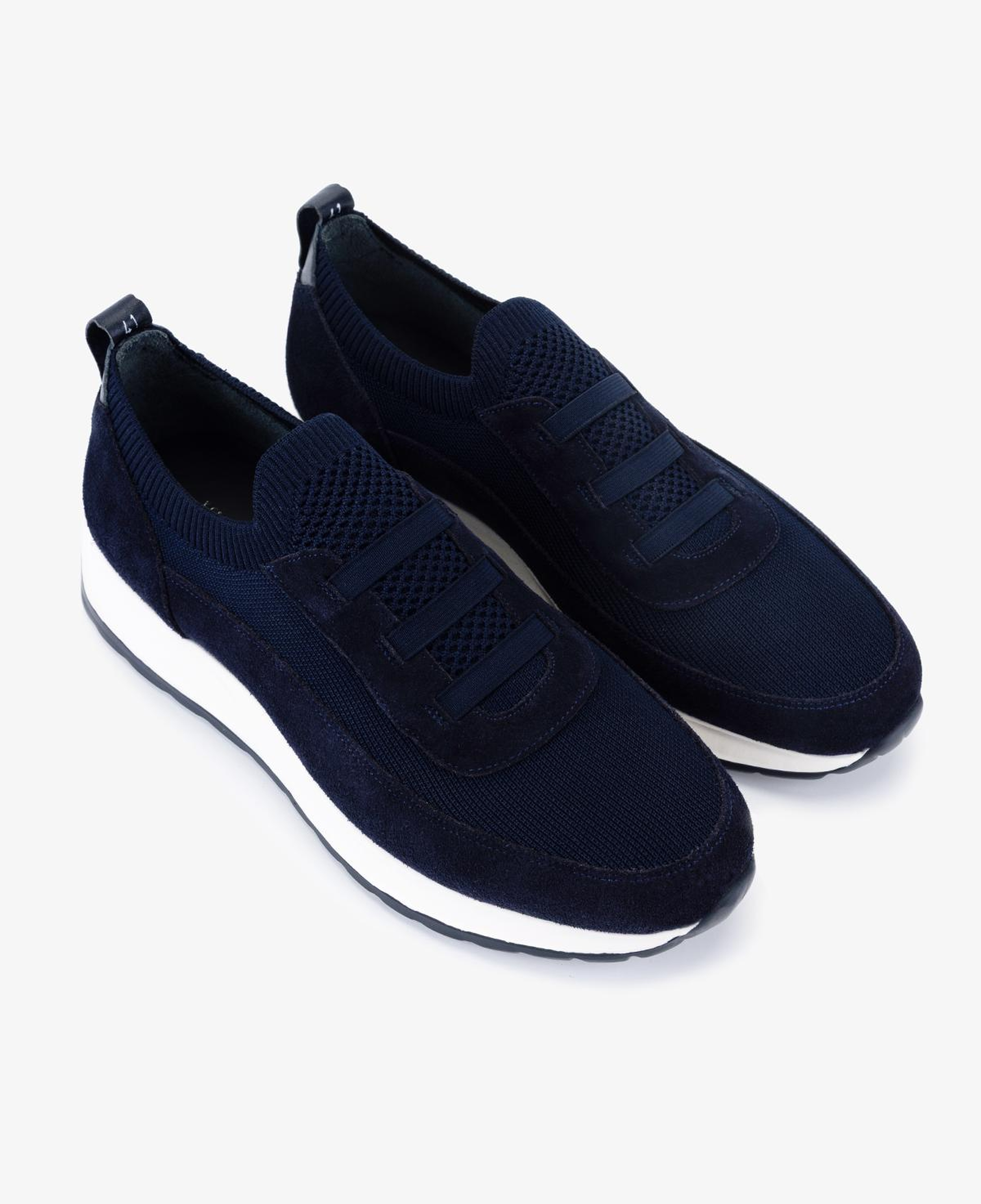 Valmenti Erkek Deri & Tekstil Lacivert Sneakers & Spor Ayakkabı