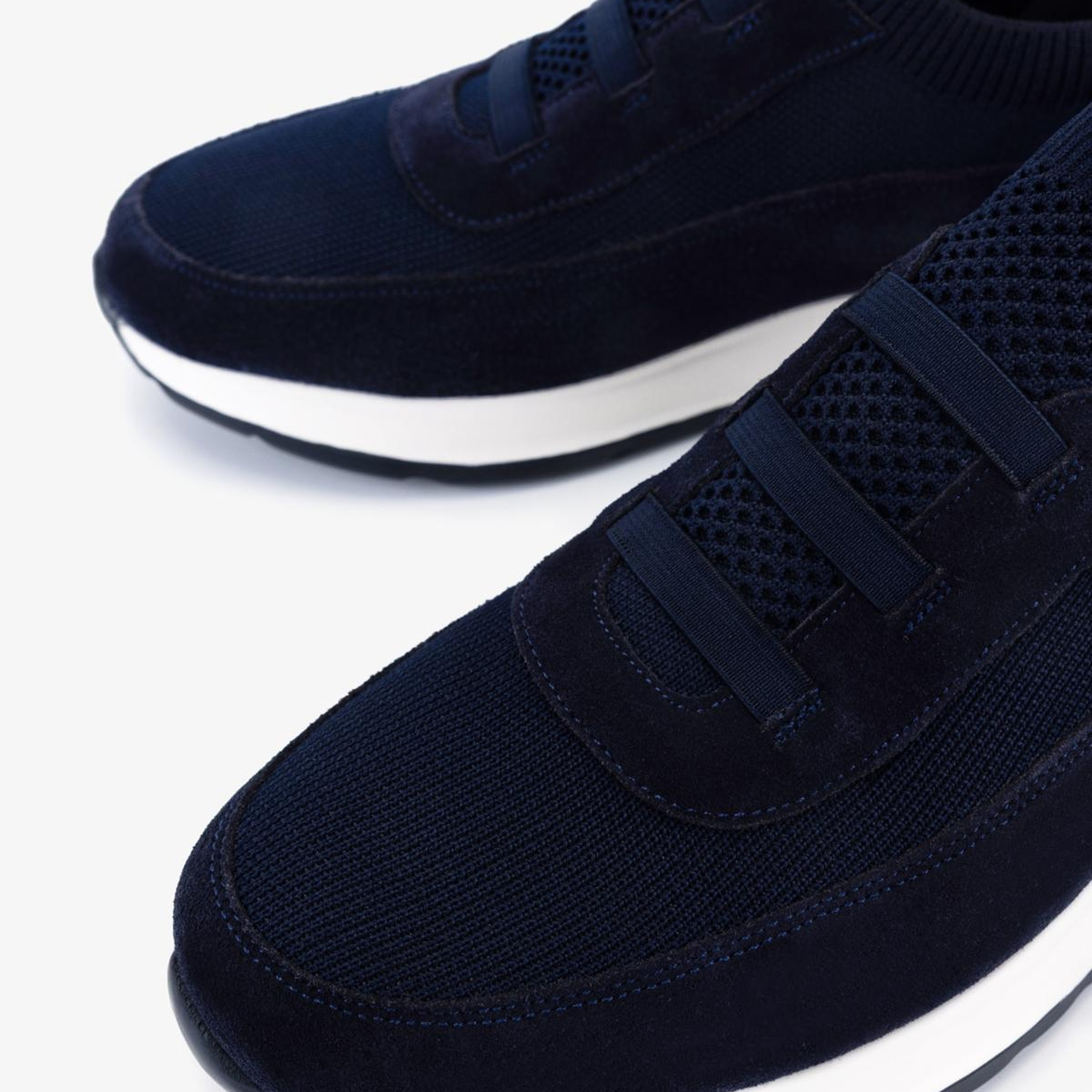 Valmenti Erkek Deri & Tekstil Lacivert Sneakers & Spor Ayakkabı