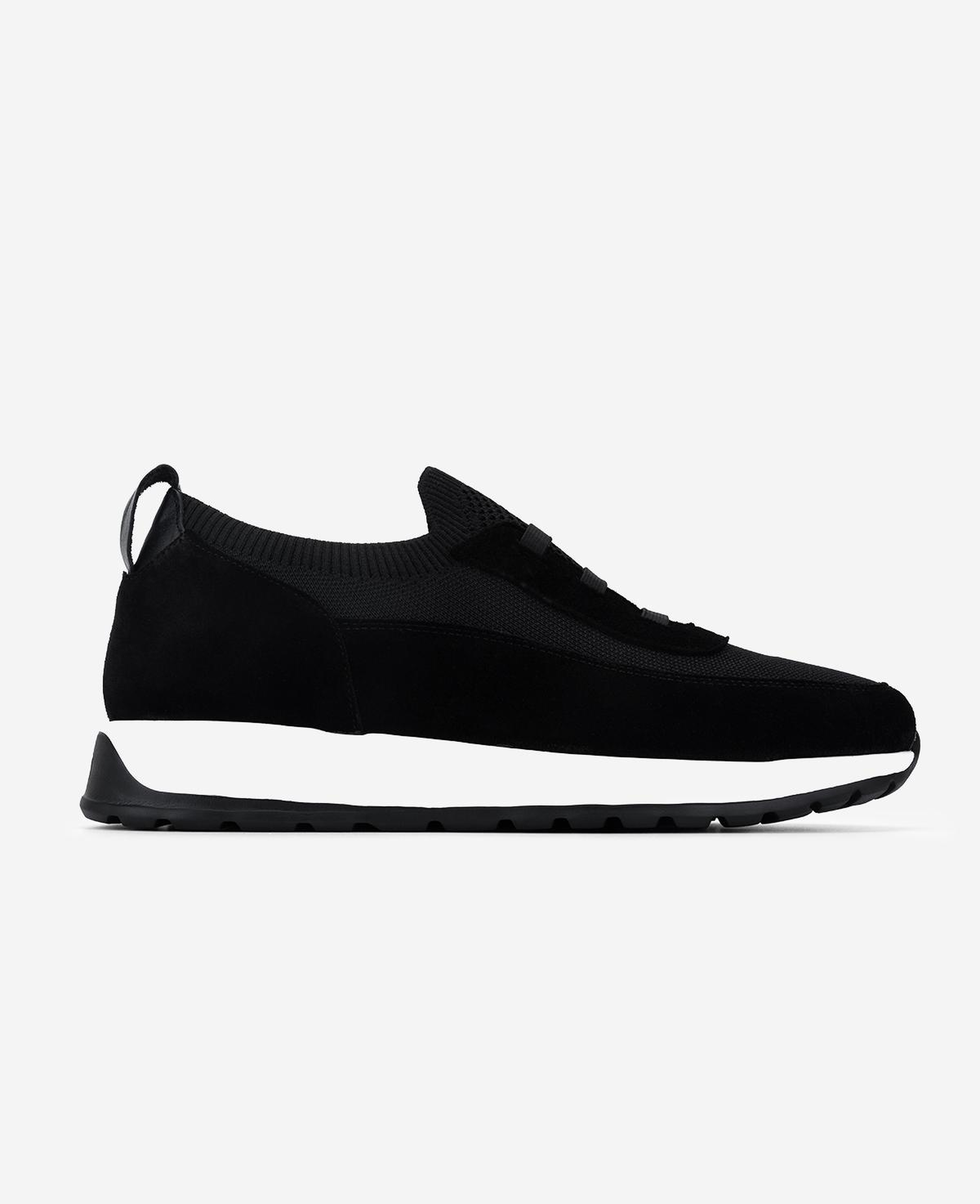 Valmenti Erkek Deri & Tekstil Siyah Sneakers & Spor Ayakkabı