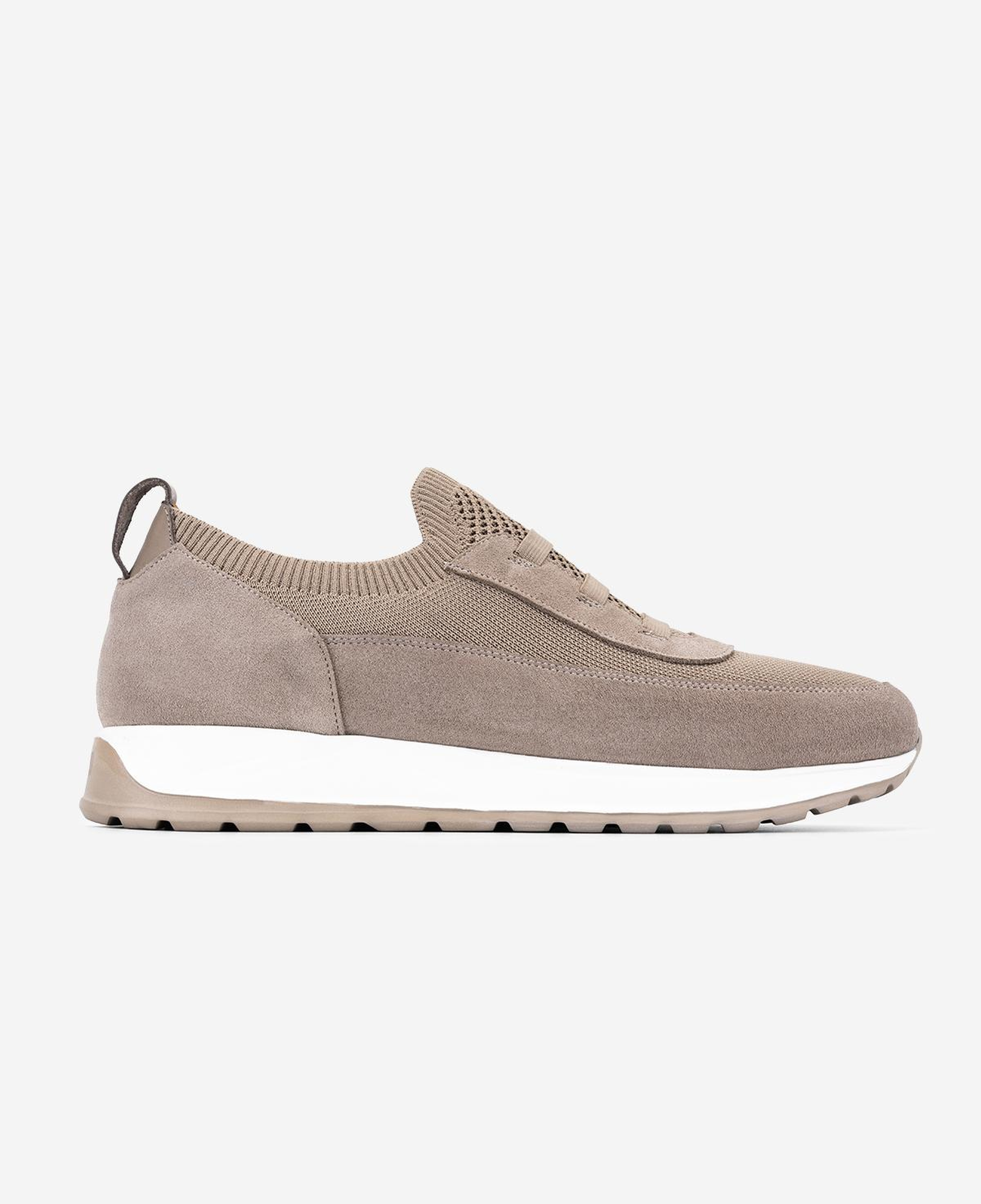 Valmenti Erkek Deri & Tekstil Taupe Sneakers & Spor Ayakkabı