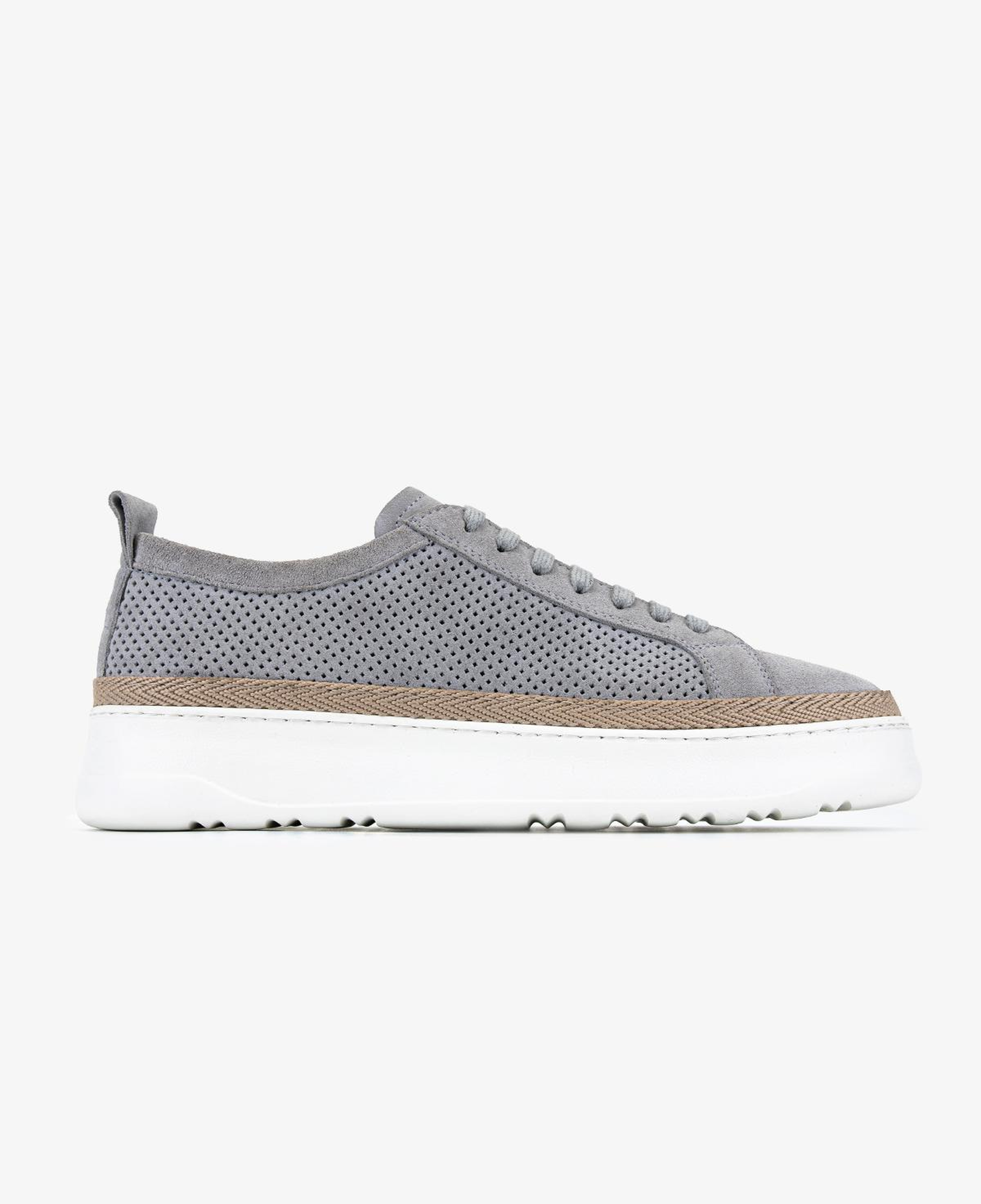 Valmenti Erkek Hakiki Deri Gri Sneakers & Spor Ayakkabı
