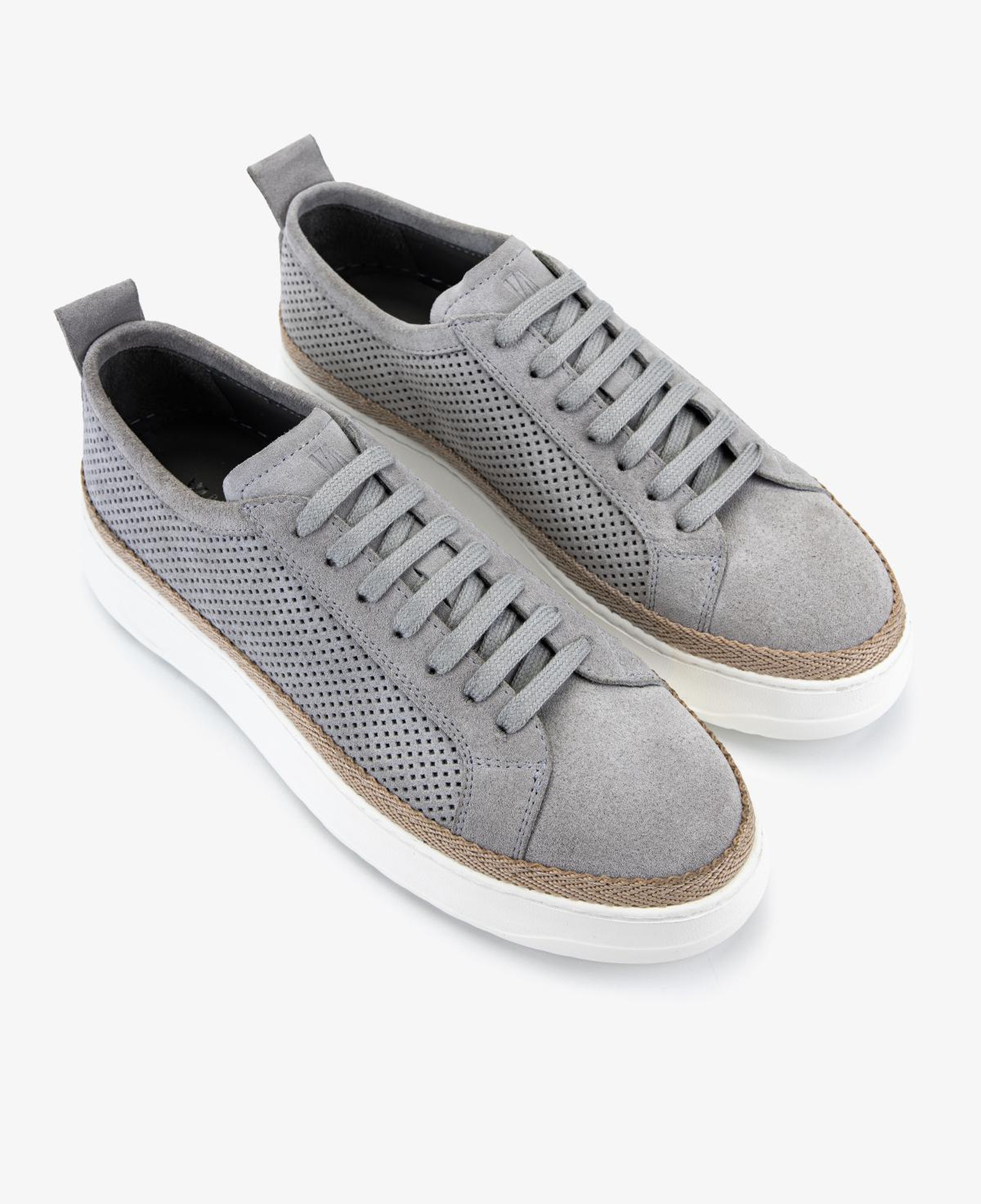 Valmenti Erkek Hakiki Deri Gri Sneakers & Spor Ayakkabı
