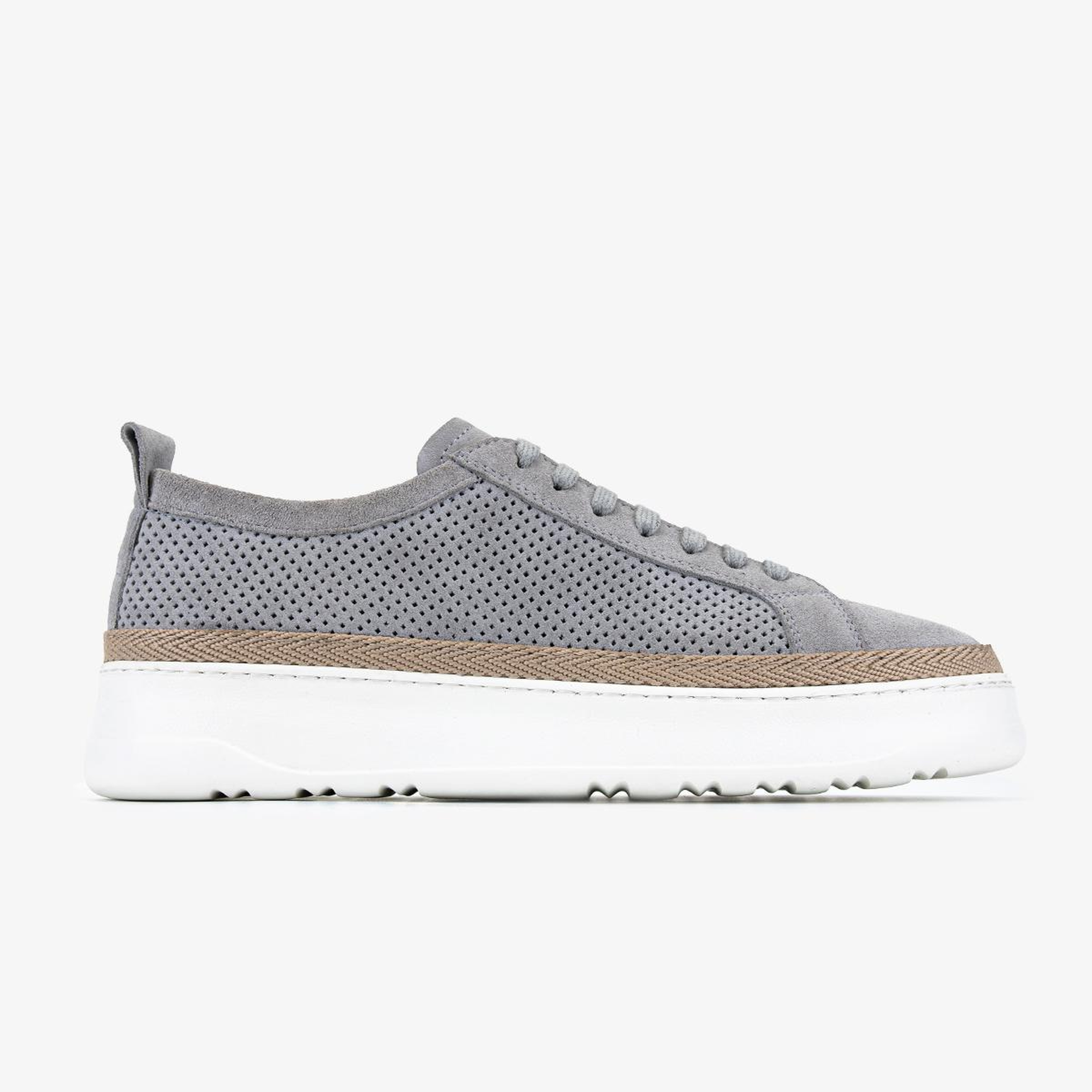 Valmenti Erkek Hakiki Deri Gri Sneakers & Spor Ayakkabı