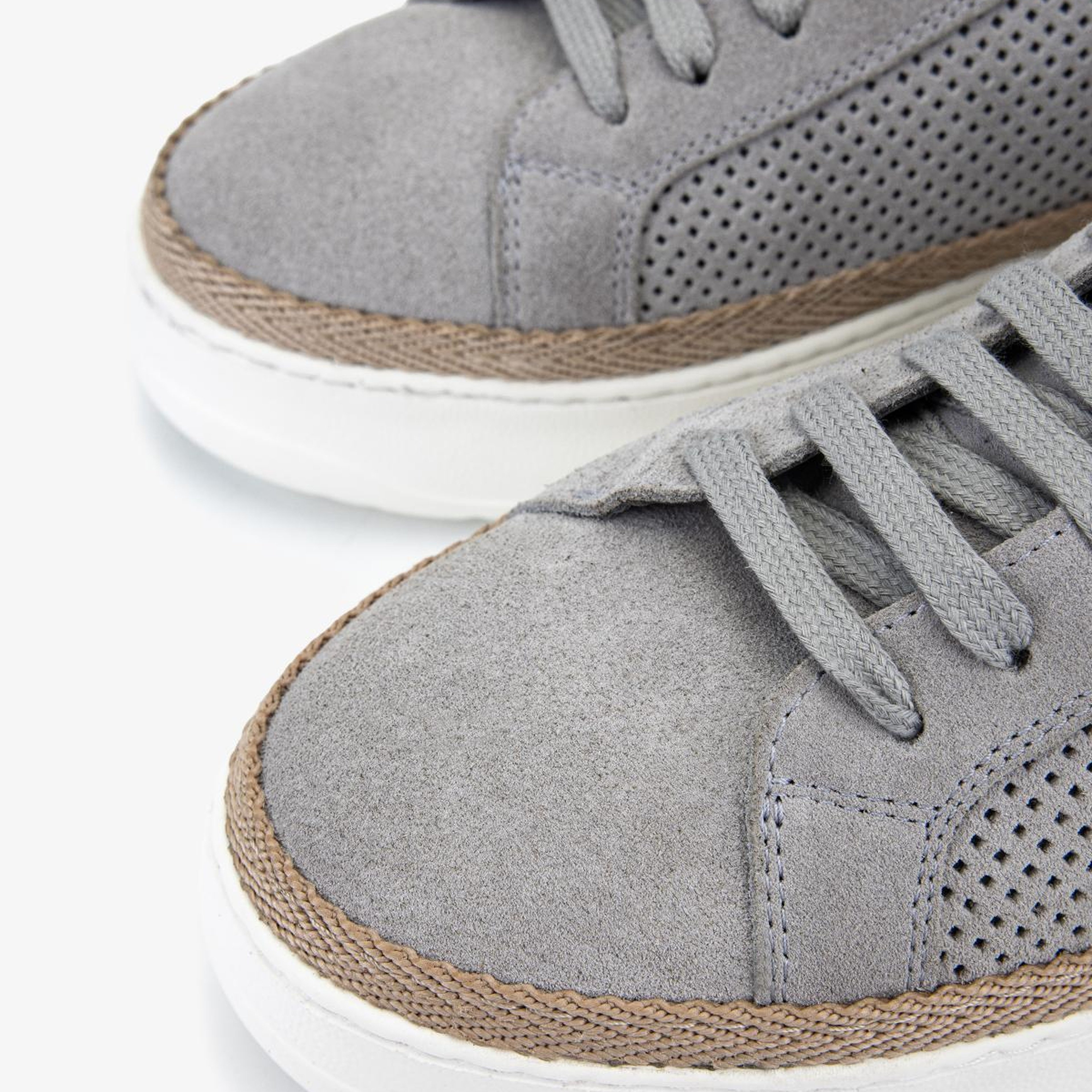 Valmenti Erkek Hakiki Deri Gri Sneakers & Spor Ayakkabı