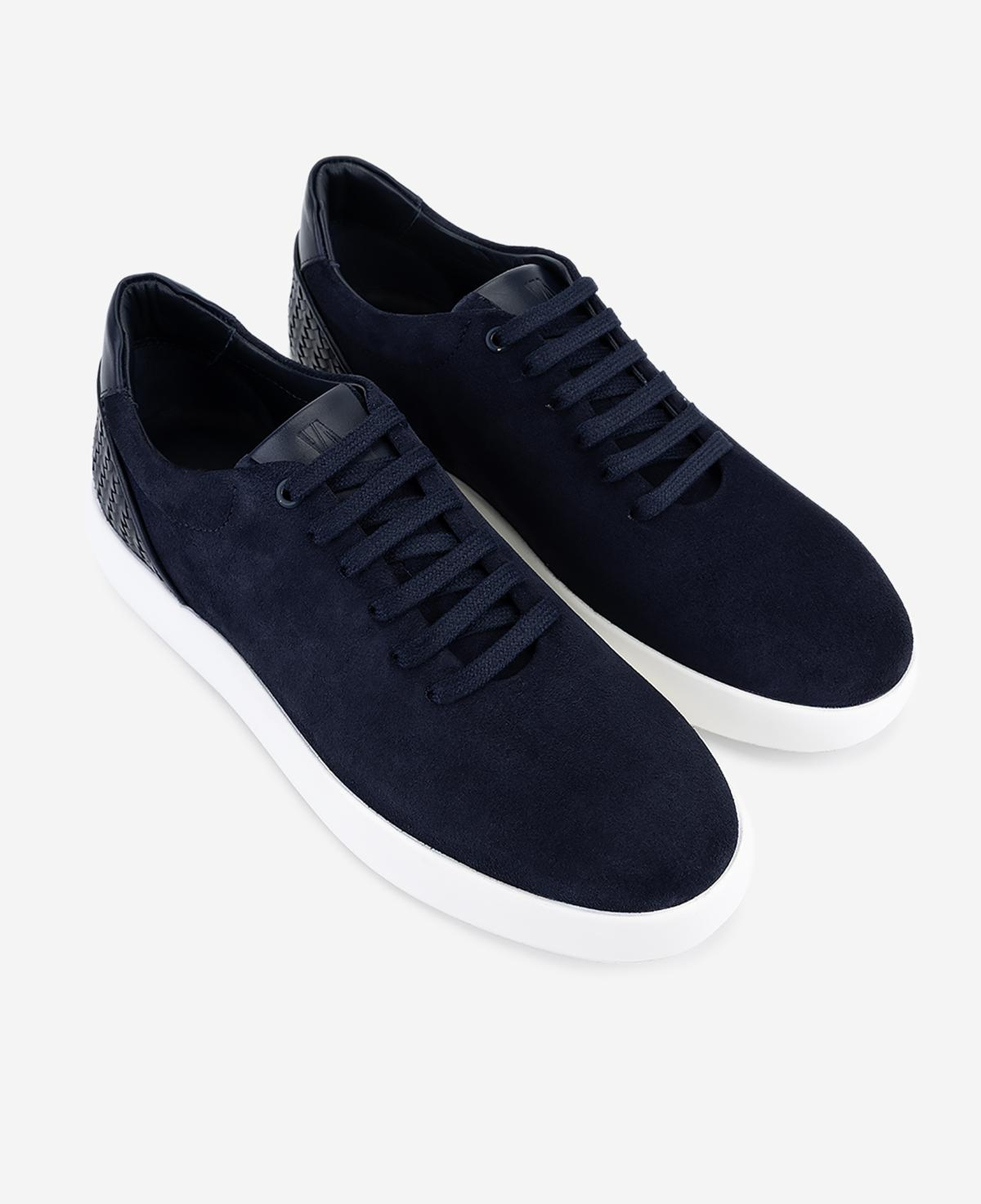 Valmenti Erkek Hakiki Deri Lacivert Süet Sneakers & Spor Ayakkabı