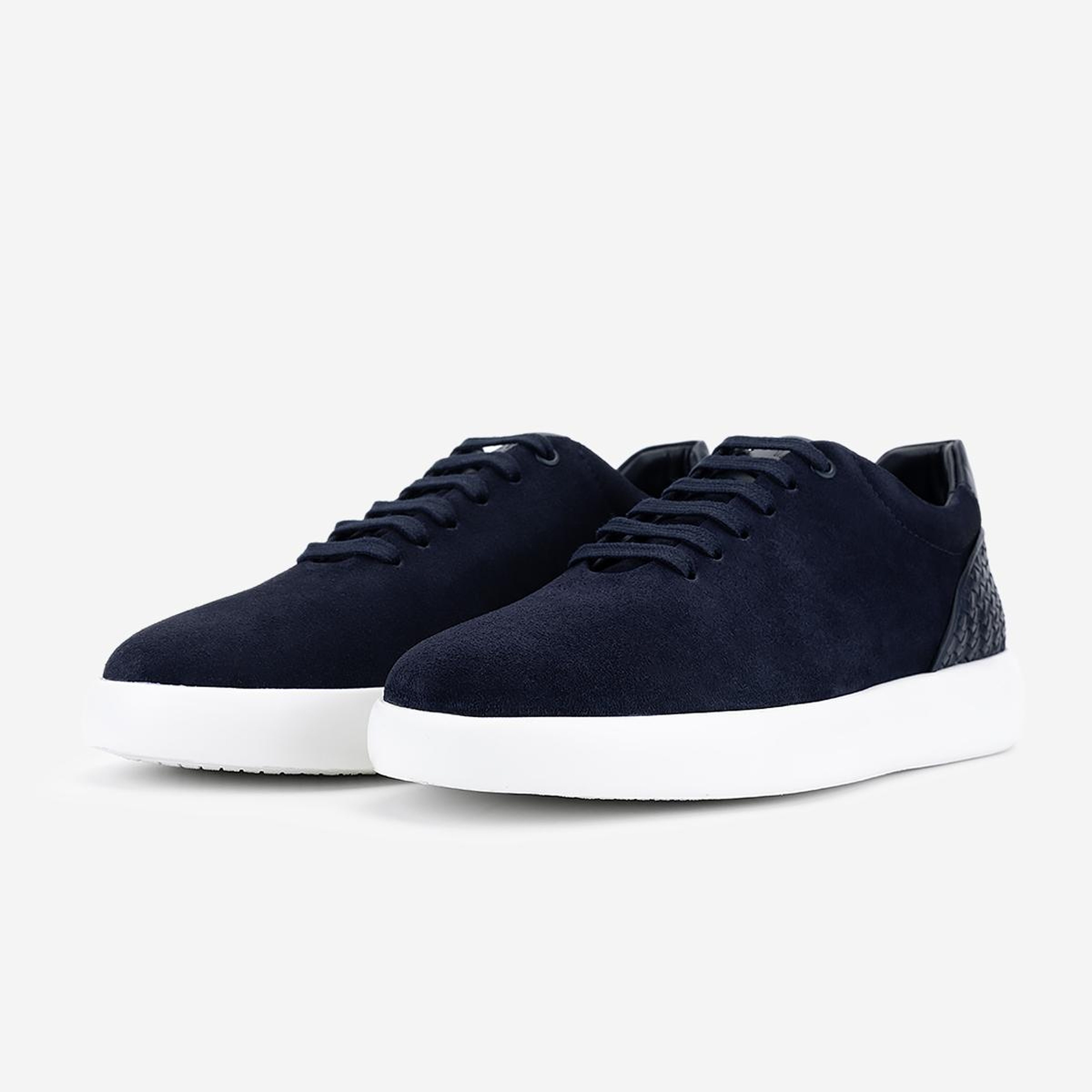 Valmenti Erkek Hakiki Deri Lacivert Süet Sneakers & Spor Ayakkabı