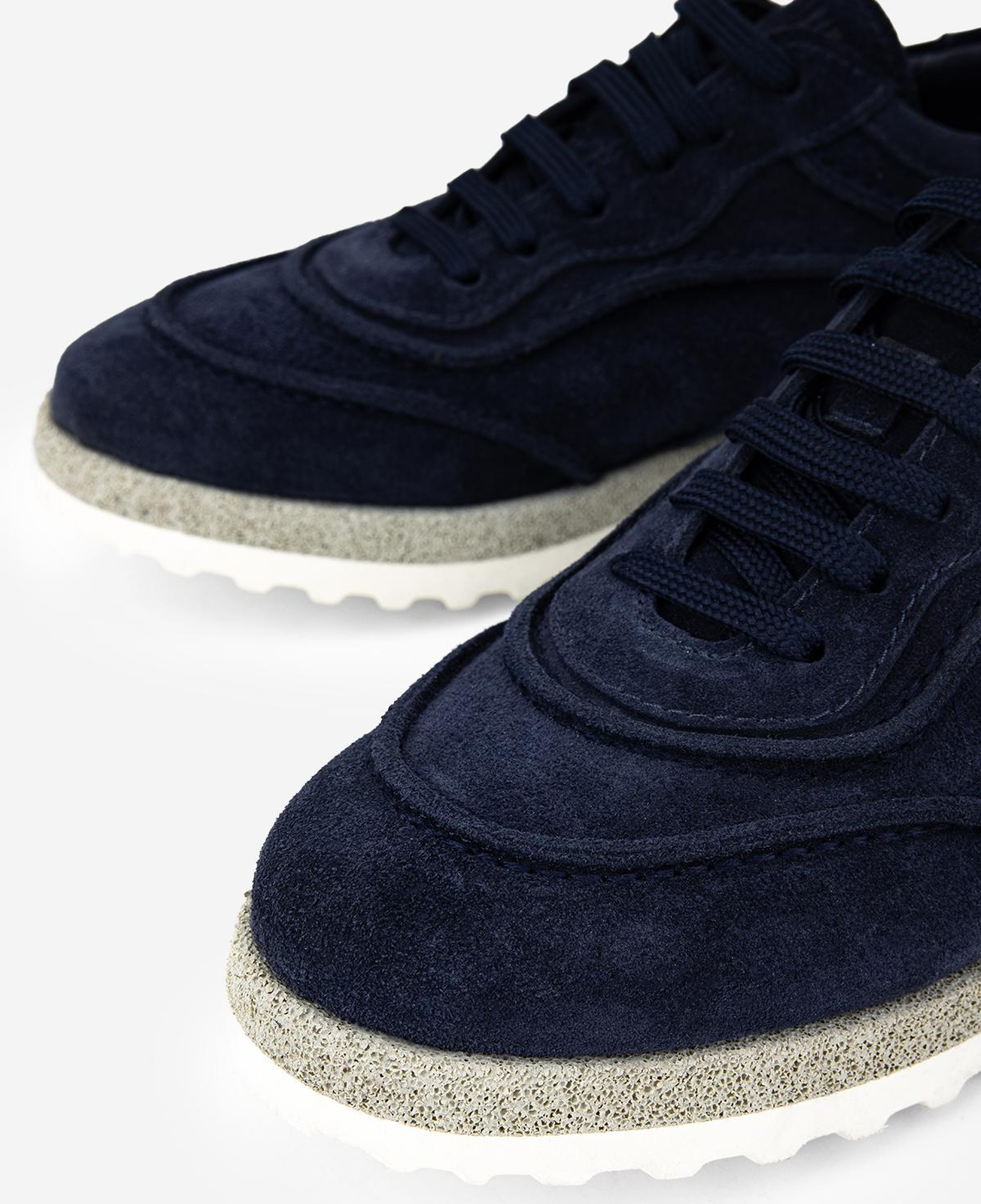 Valmenti Erkek Hakiki Deri Lacivert Süet Sneakers & Spor Ayakkabı