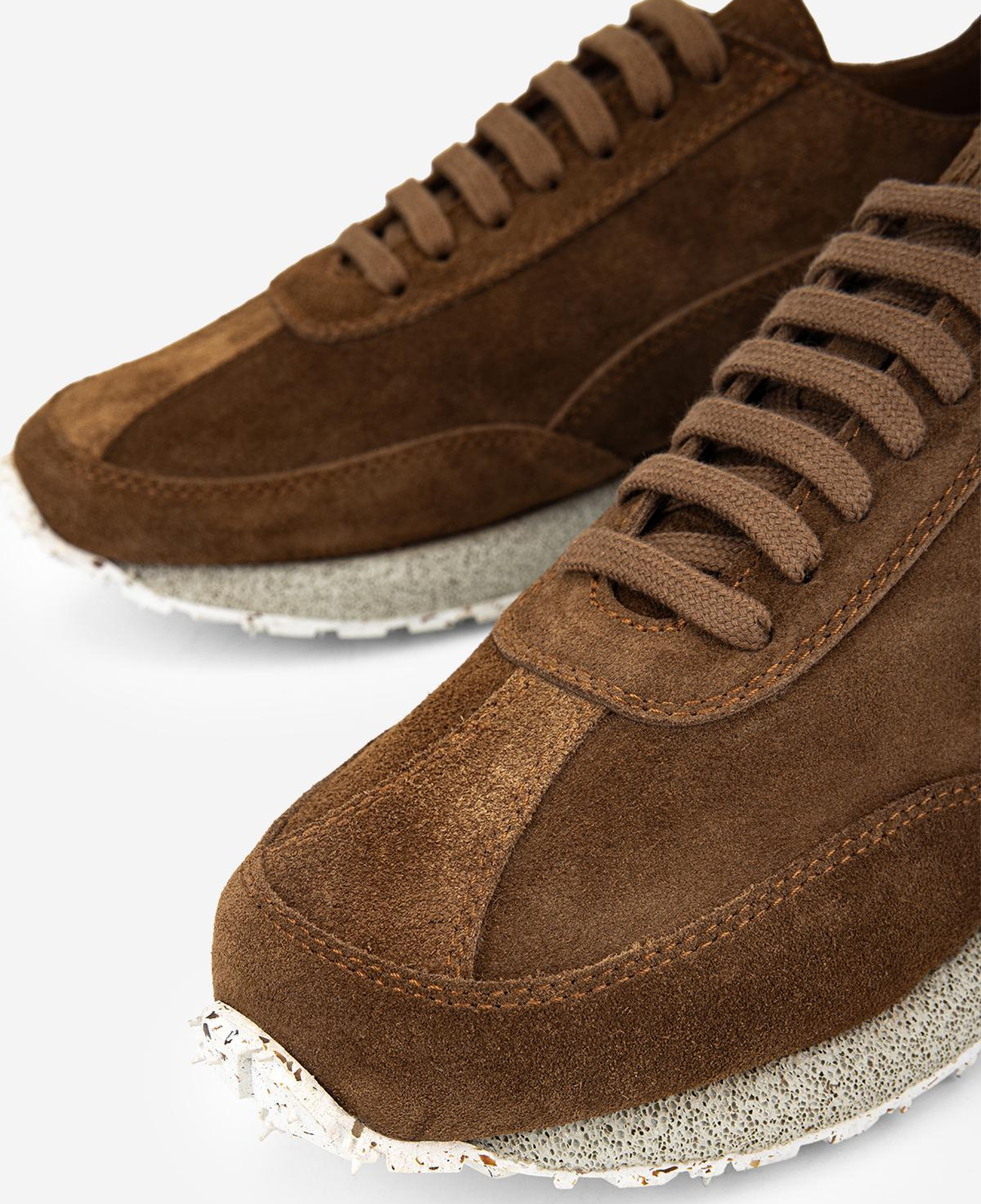 Valmenti Erkek Hakiki Deri Kahverengi Sneakers & Spor Ayakkabı