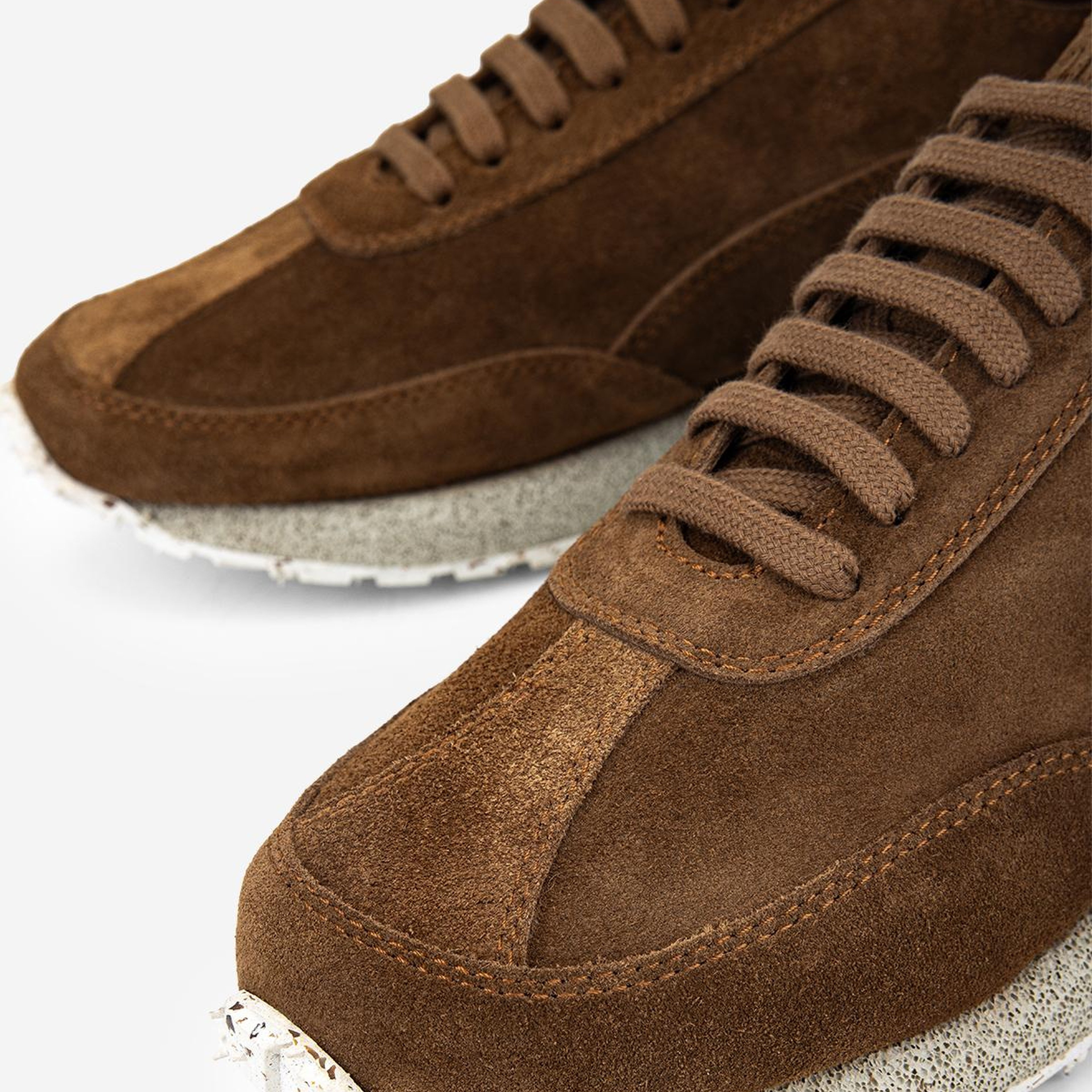 Valmenti Erkek Hakiki Deri Kahverengi Sneakers & Spor Ayakkabı