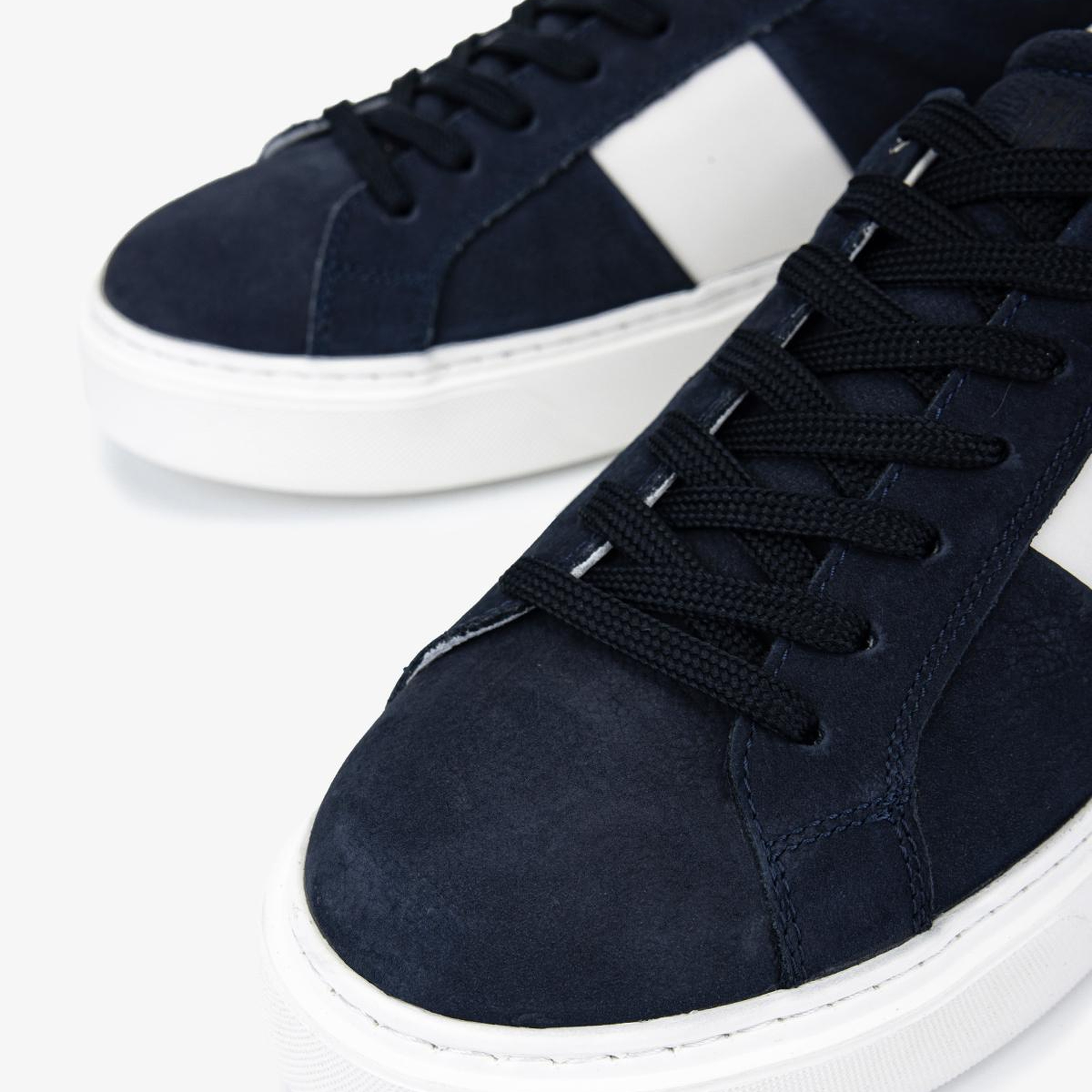 Valmenti Erkek Hakiki Deri Lacivert Sneakers & Spor Ayakkabı
