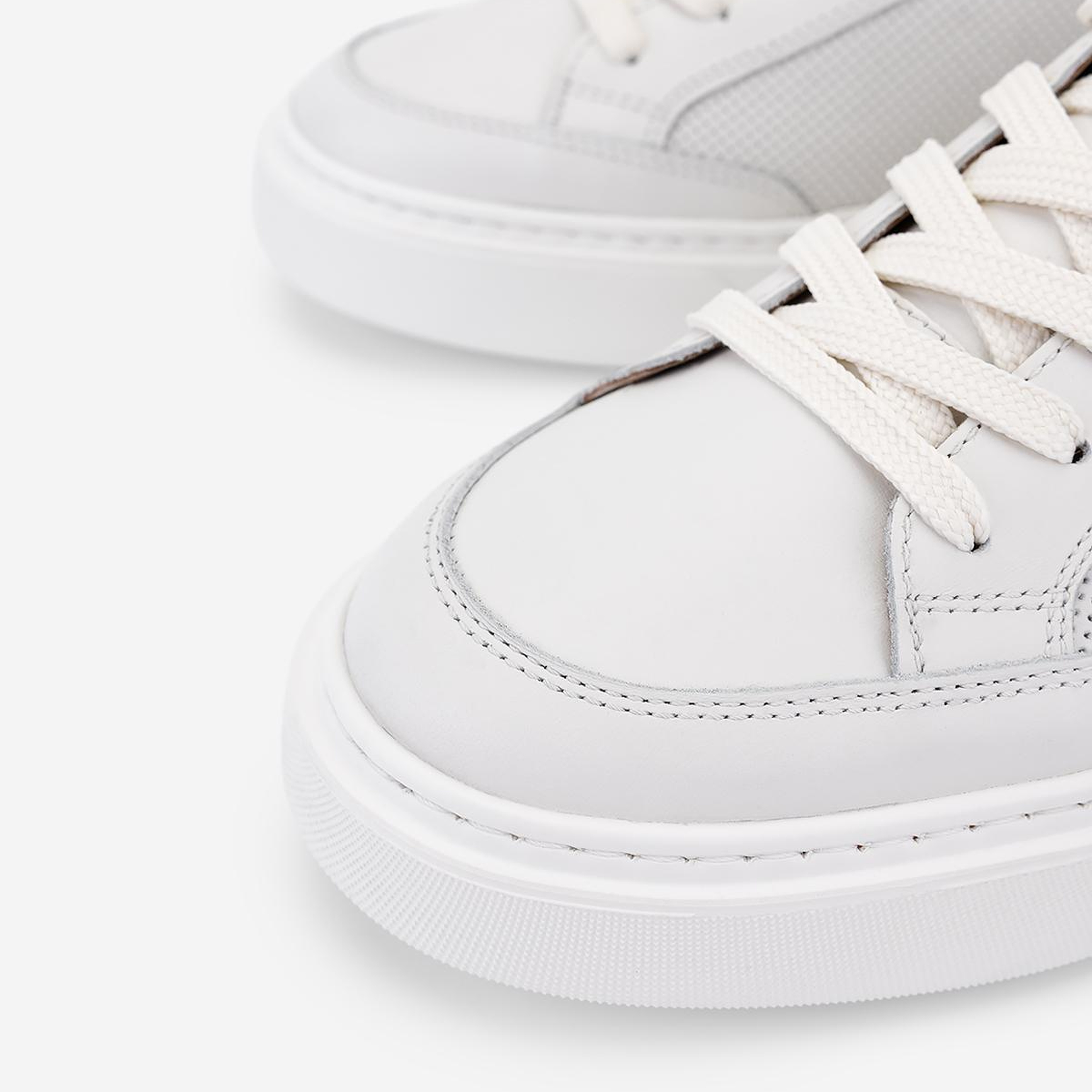 Valmenti Erkek Hakiki Deri Beyaz Sneakers & Spor Ayakkabı