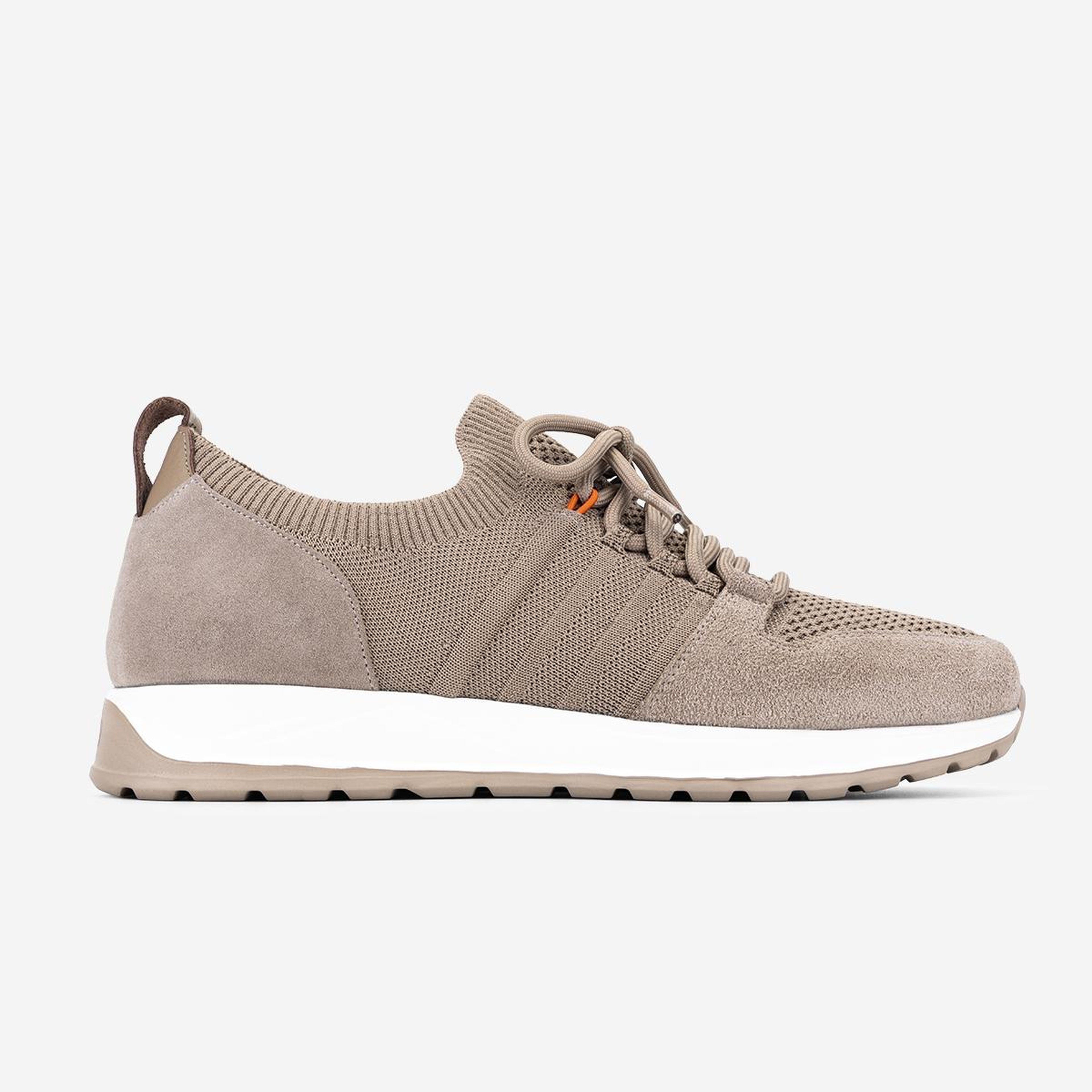 Valmenti Erkek Deri & Tekstil Bej Süet Sneakers & Spor Ayakkabı