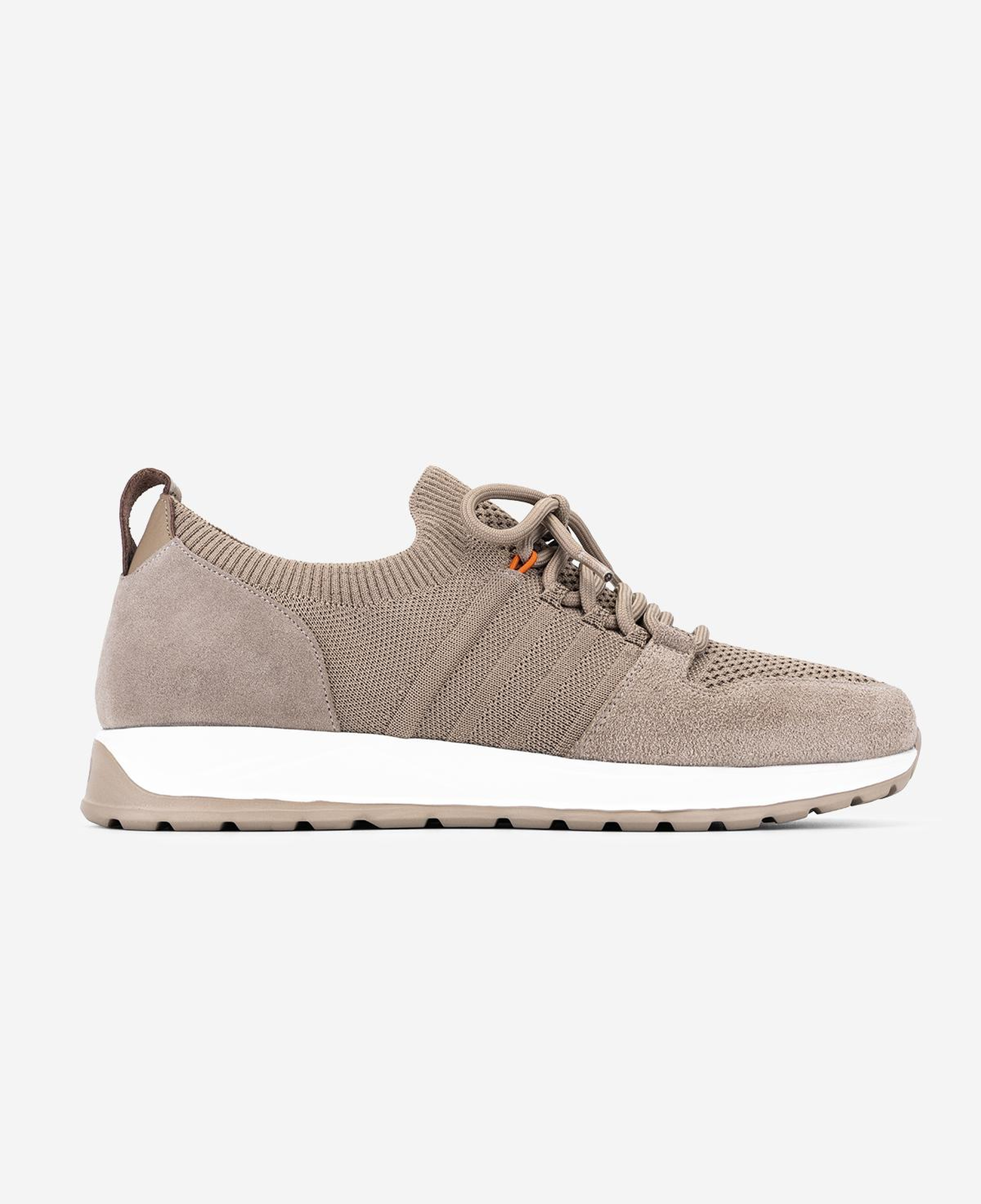 Valmenti Erkek Deri & Tekstil Bej Süet Sneakers & Spor Ayakkabı