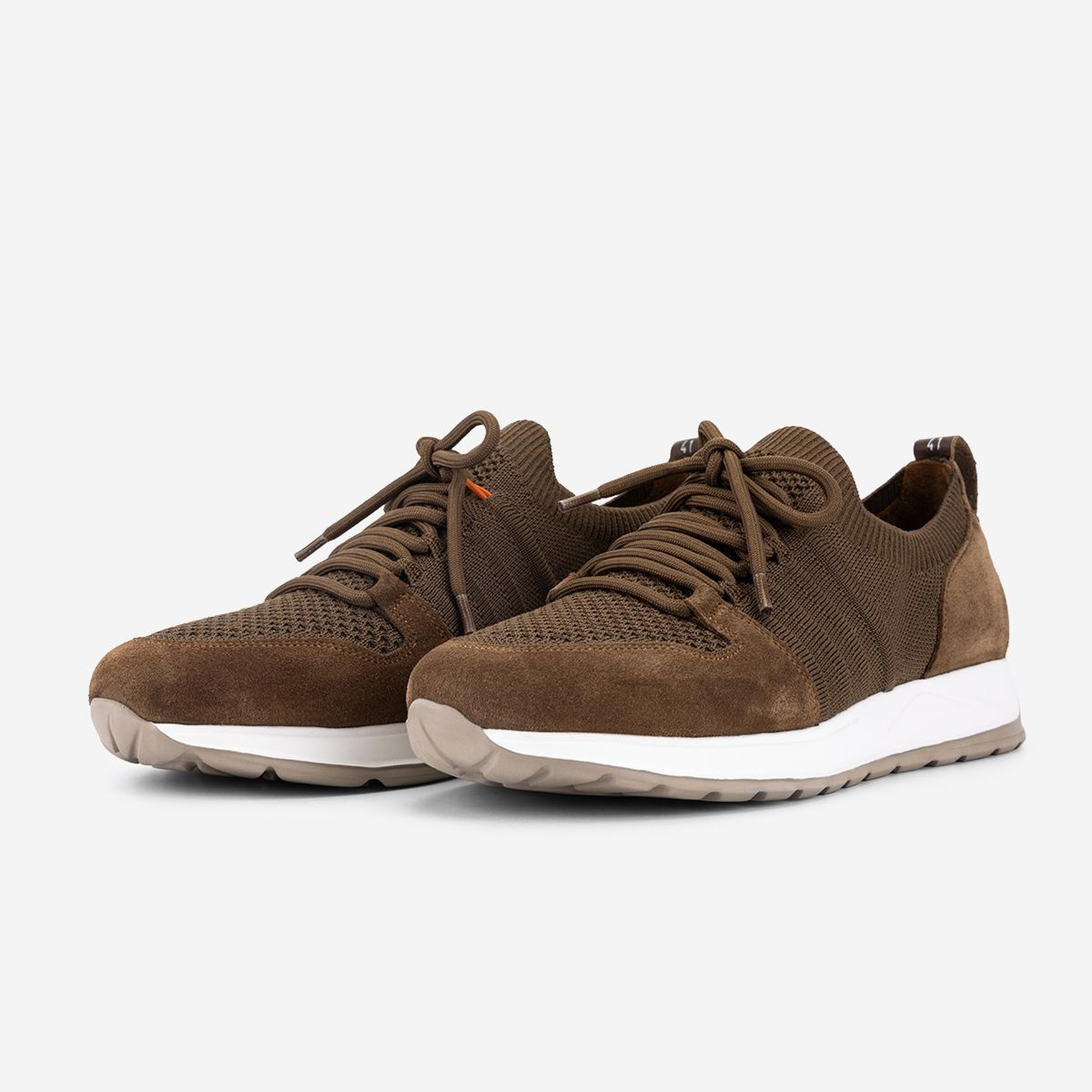 Valmenti Erkek Deri & Tekstil Taba Sneakers & Spor Ayakkabı