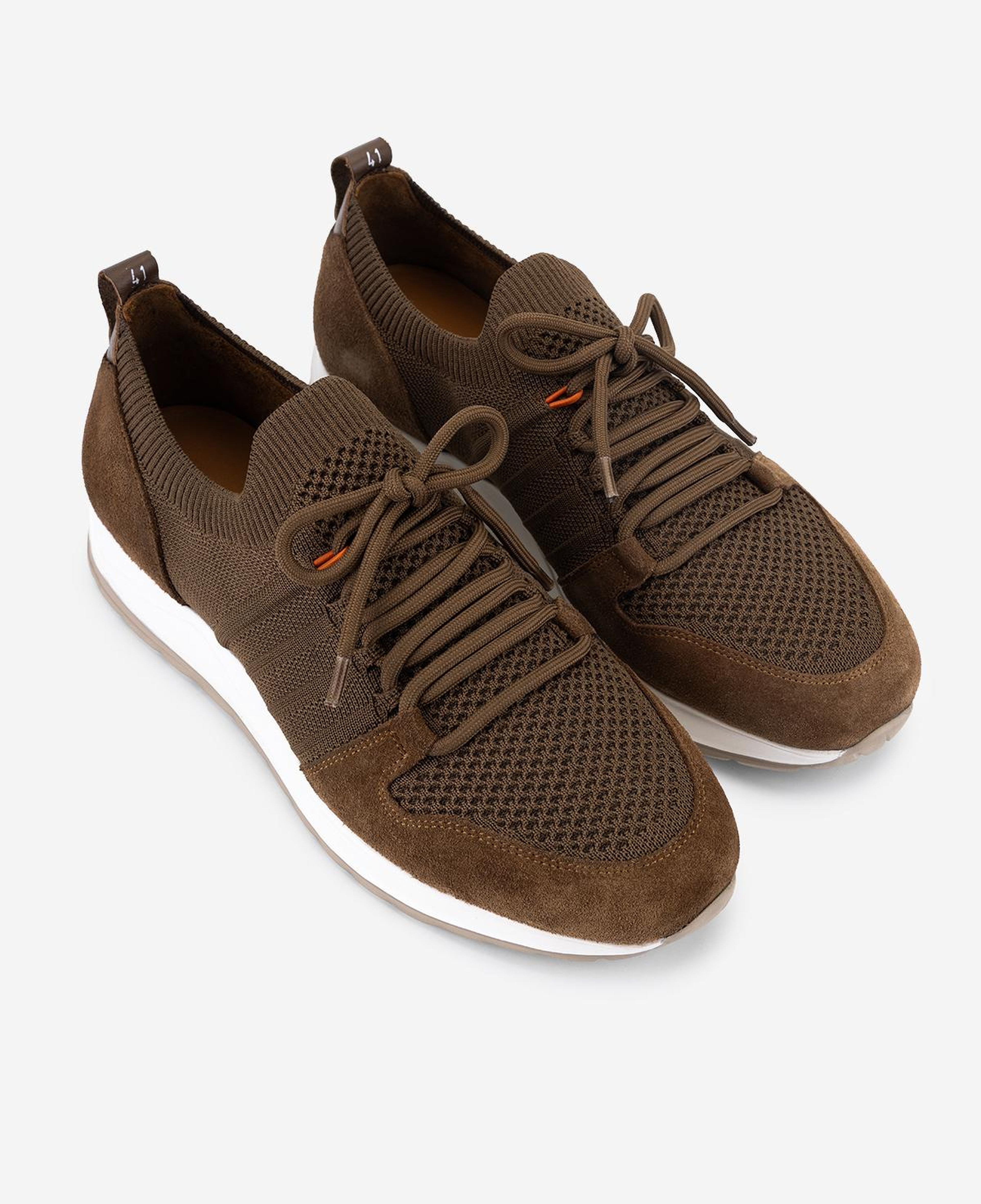 Valmenti Erkek Deri & Tekstil Taba Sneakers & Spor Ayakkabı